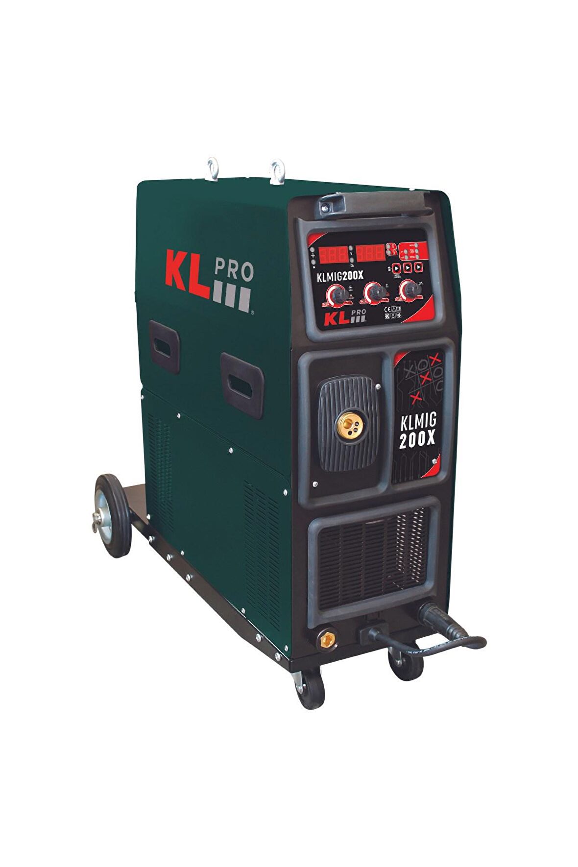 KLMIG200X 240 Amper MMA İnverter Gazlı ve Gazsız Gaz Altı Kaynak Makinesi