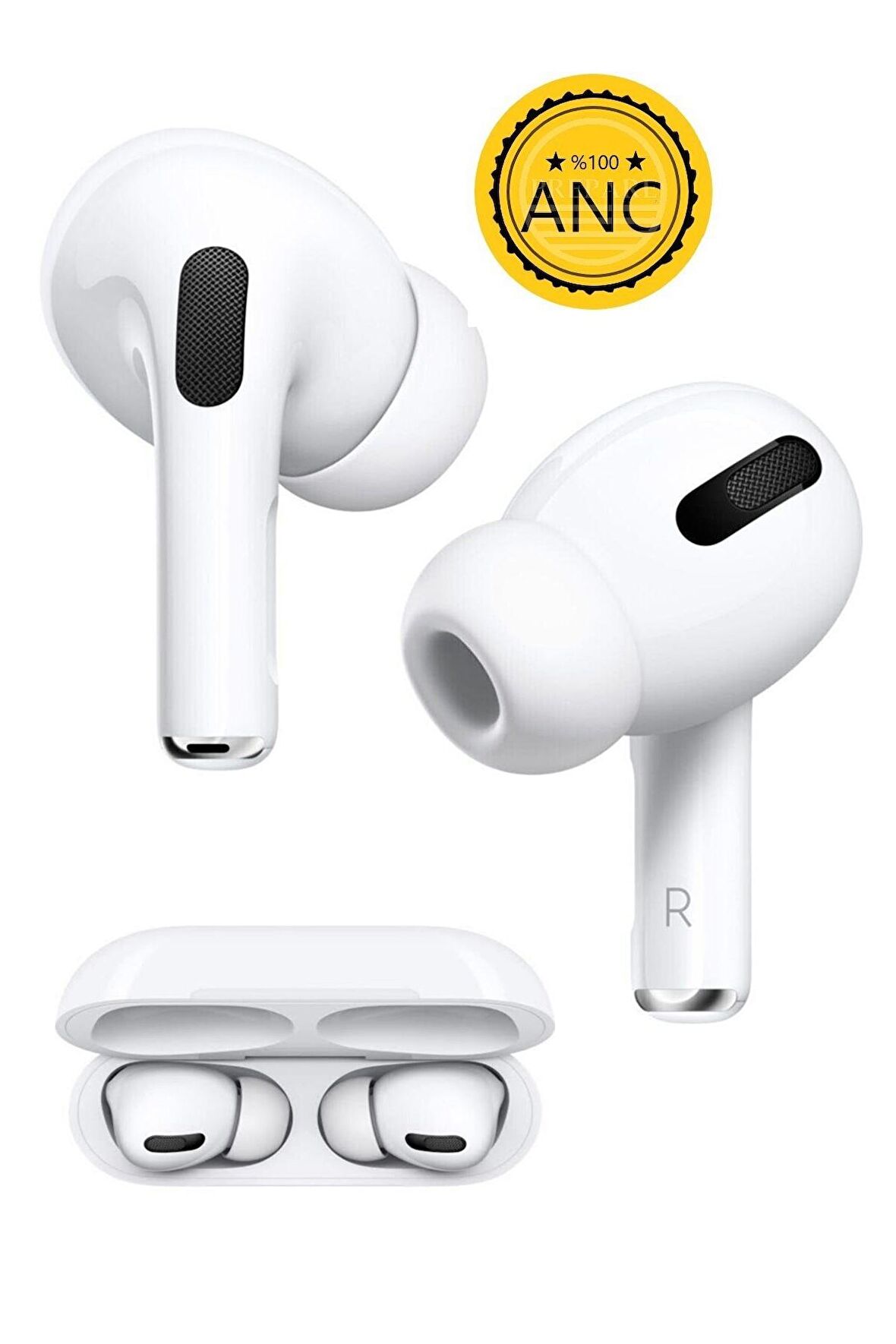 Airpods Uyumlu Pro Anc Şeffaf Mod & Gürültü Engelleme Aktif Ios Uyumlu Bluetooth Kulaklık