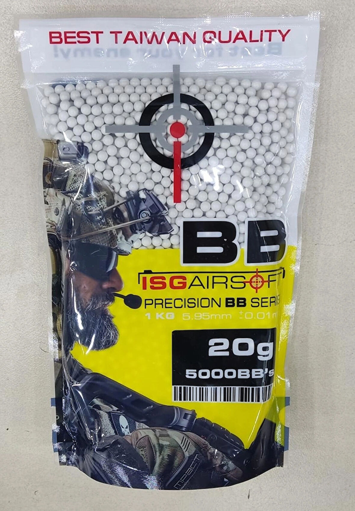 ISG Airsoft BB (Boncuk) 0.20GR PAKET