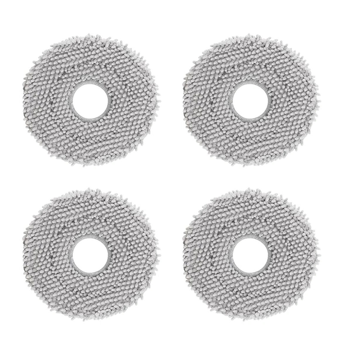 Roborock Q Revo robot süpürge ile uyumlu mop paspas- 4 Adet