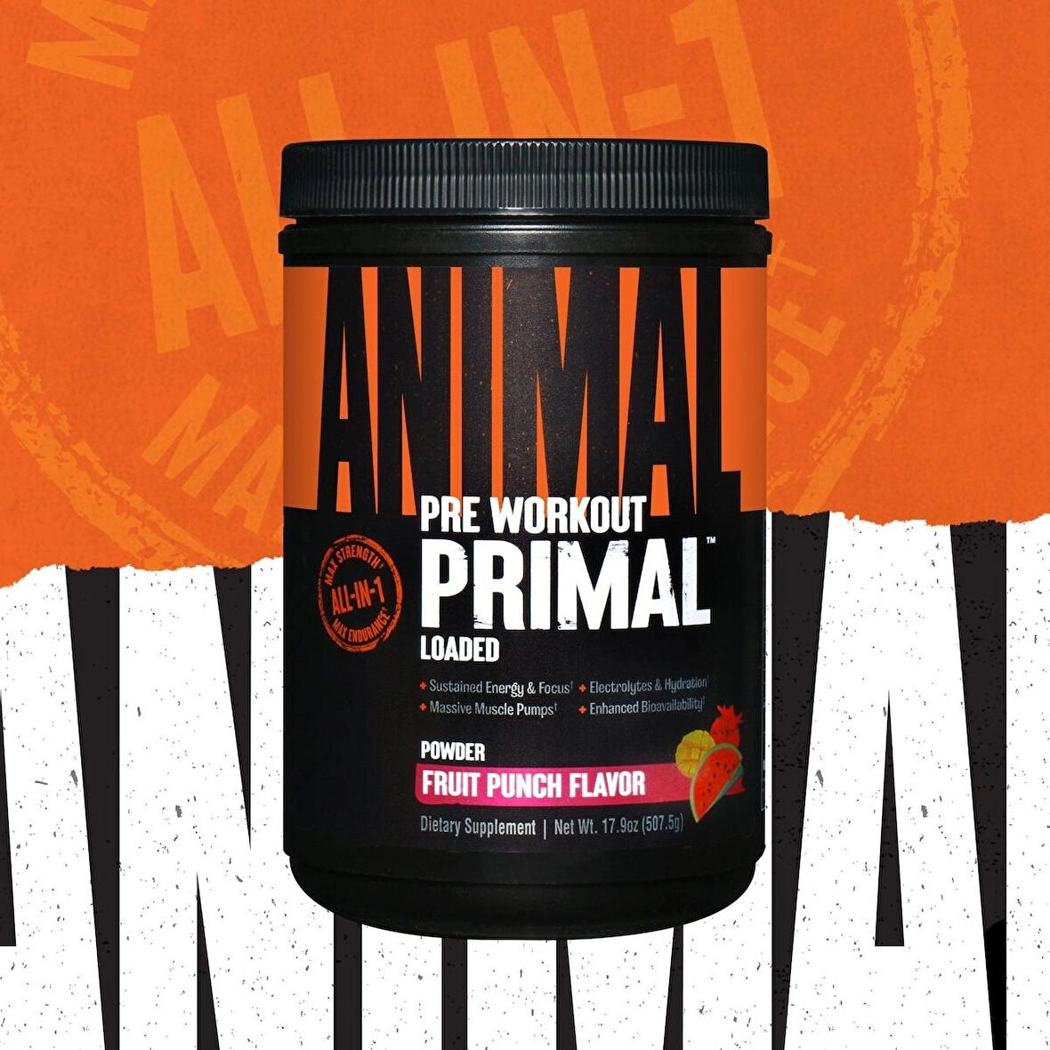 Universal Animal Primal PreWorkout 507.5 Gr - 50 servis