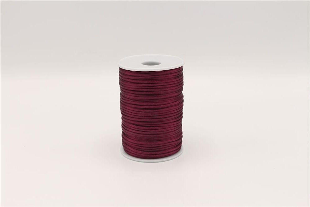 Sıçan Kuyruğu İp 2 mm Bordo 90 mt