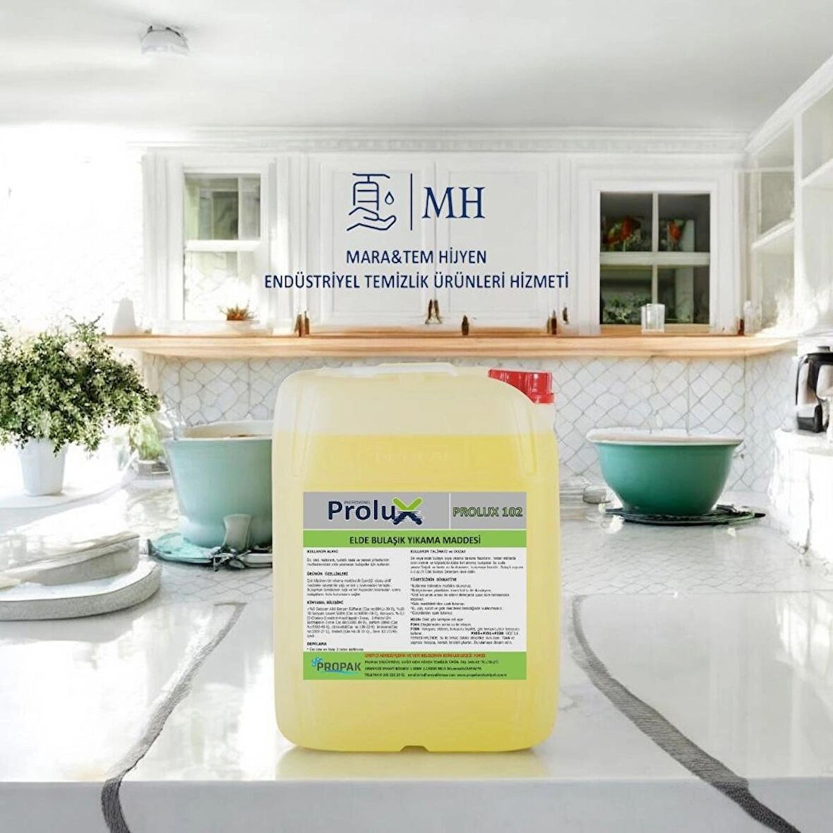 Prolüx Lüks Elde Bulaşık Yıkama Maddesi 5 Kg