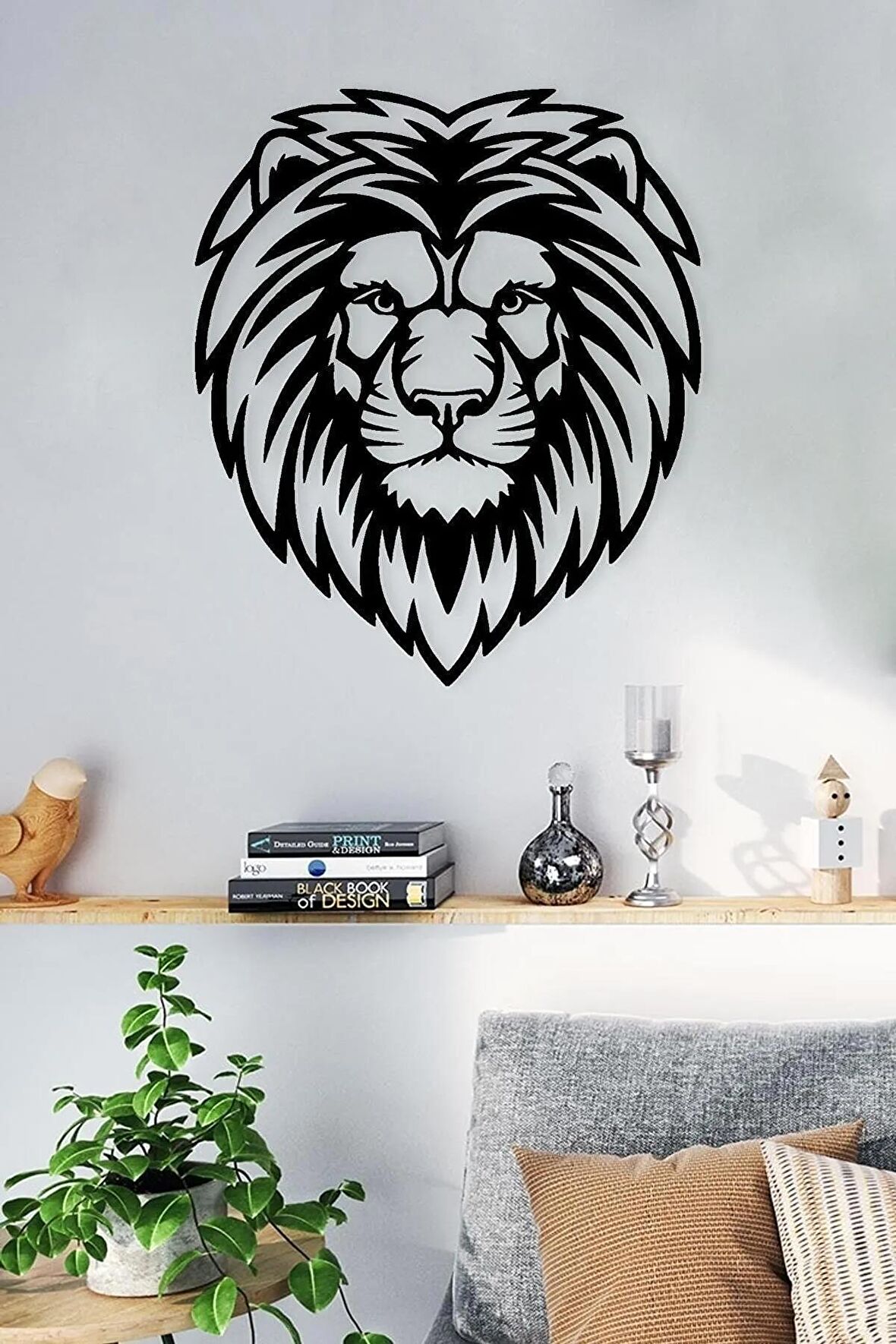 Aslan Duvar Dekorasyon05