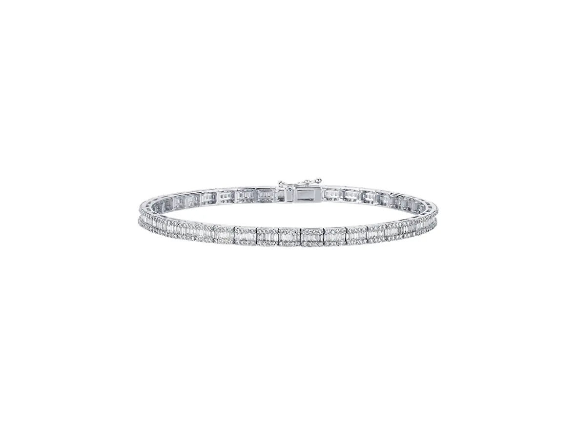LUXURY COLLECTİON 2,74ct Pırlanta Su Yolu Bileklik