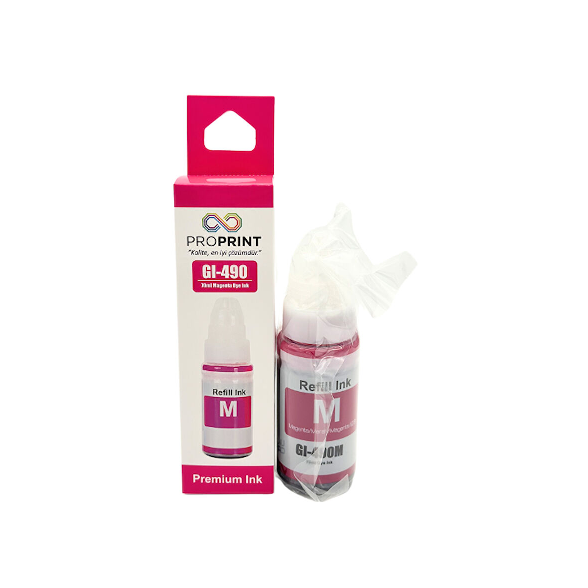 ProPrint Canon G3411 Kırmızı Mürekkep 70 ML GI-490