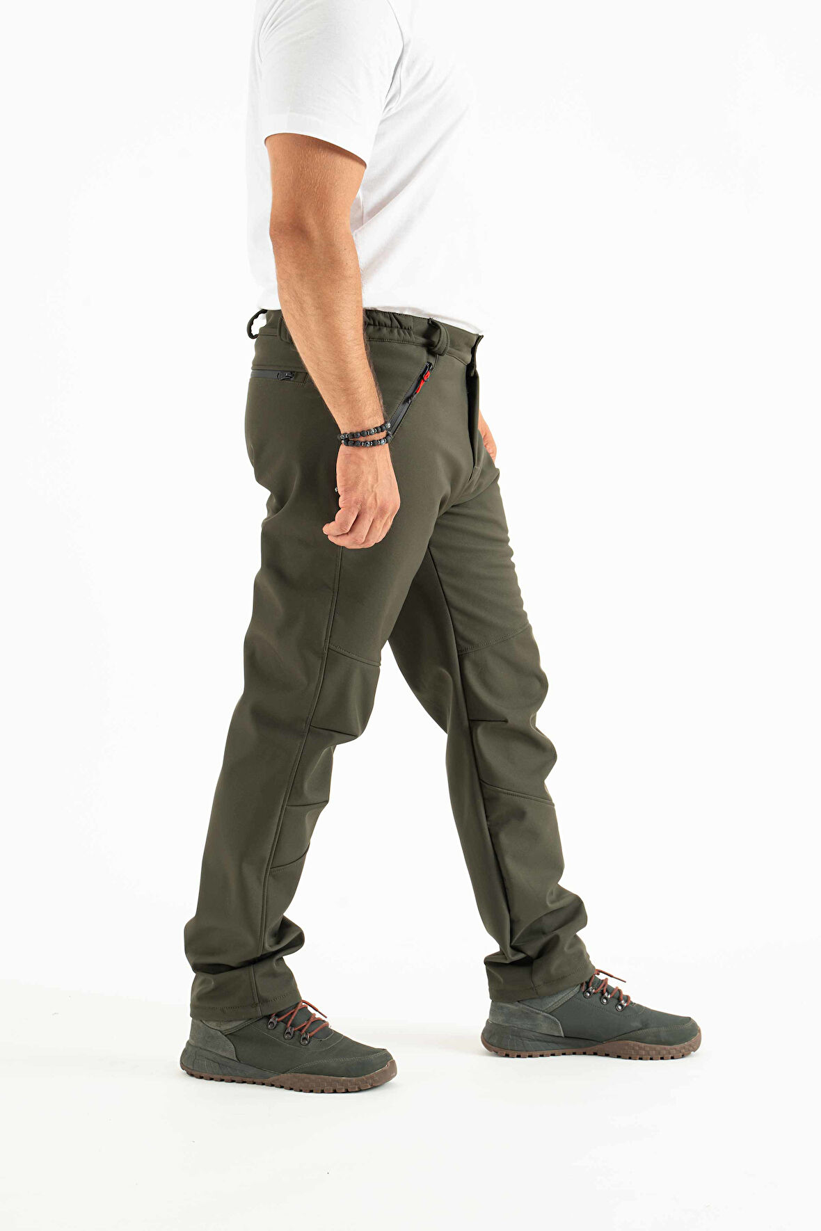 Kışlık Içi Polarlı Su Ve Rüzgar Geçirmez Softshell Pantolon Prs-1779