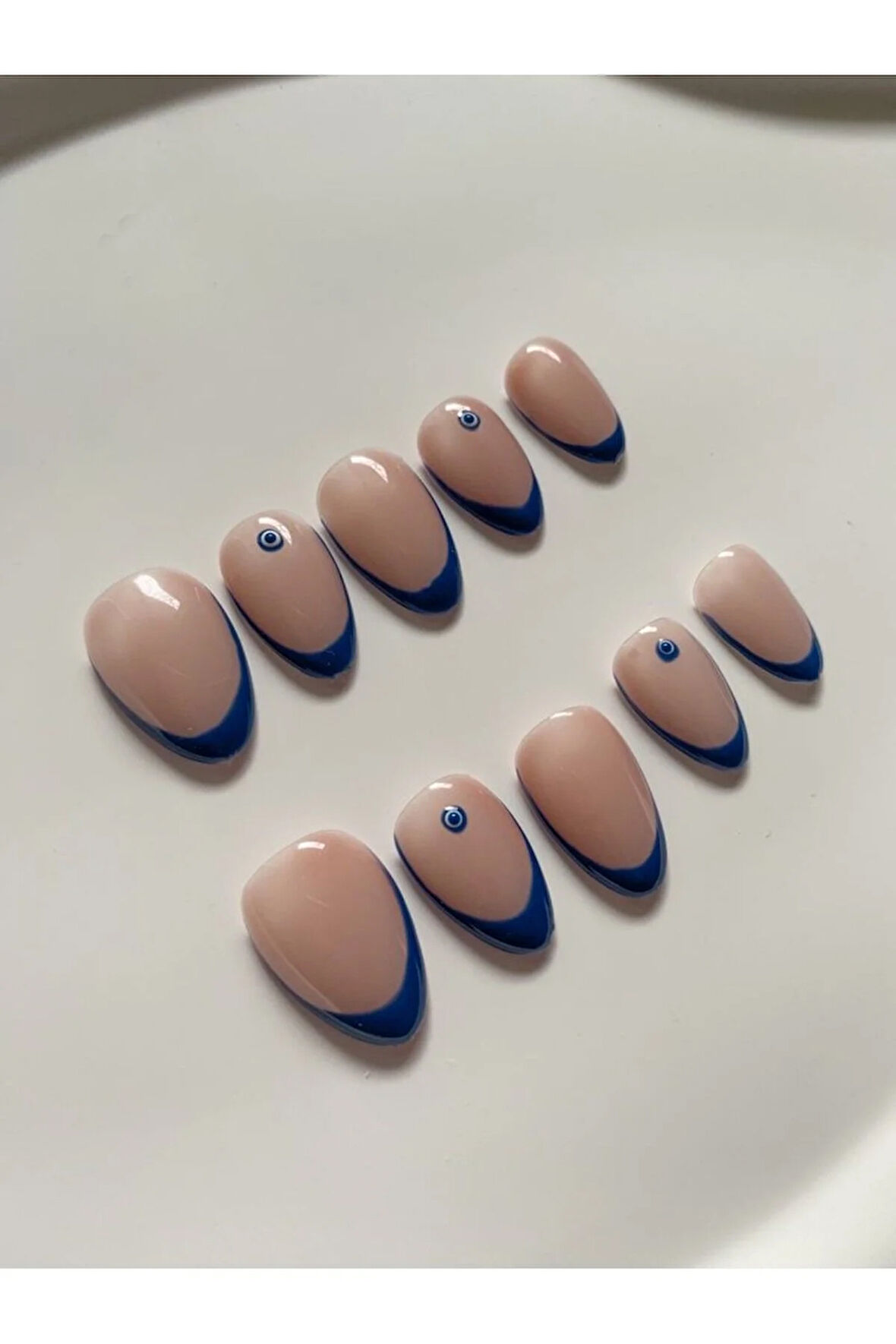 12'li Hazır Takma Tırnak (Yanında Bant Yapıştırıcı ile Birlikte)