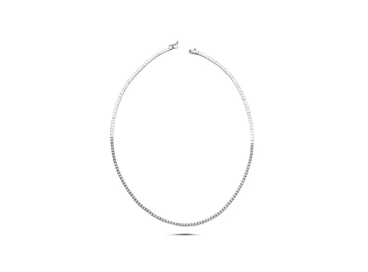 LUXURY COLLECTİON 1,26ct Pırlanta Su Yolu Kolye