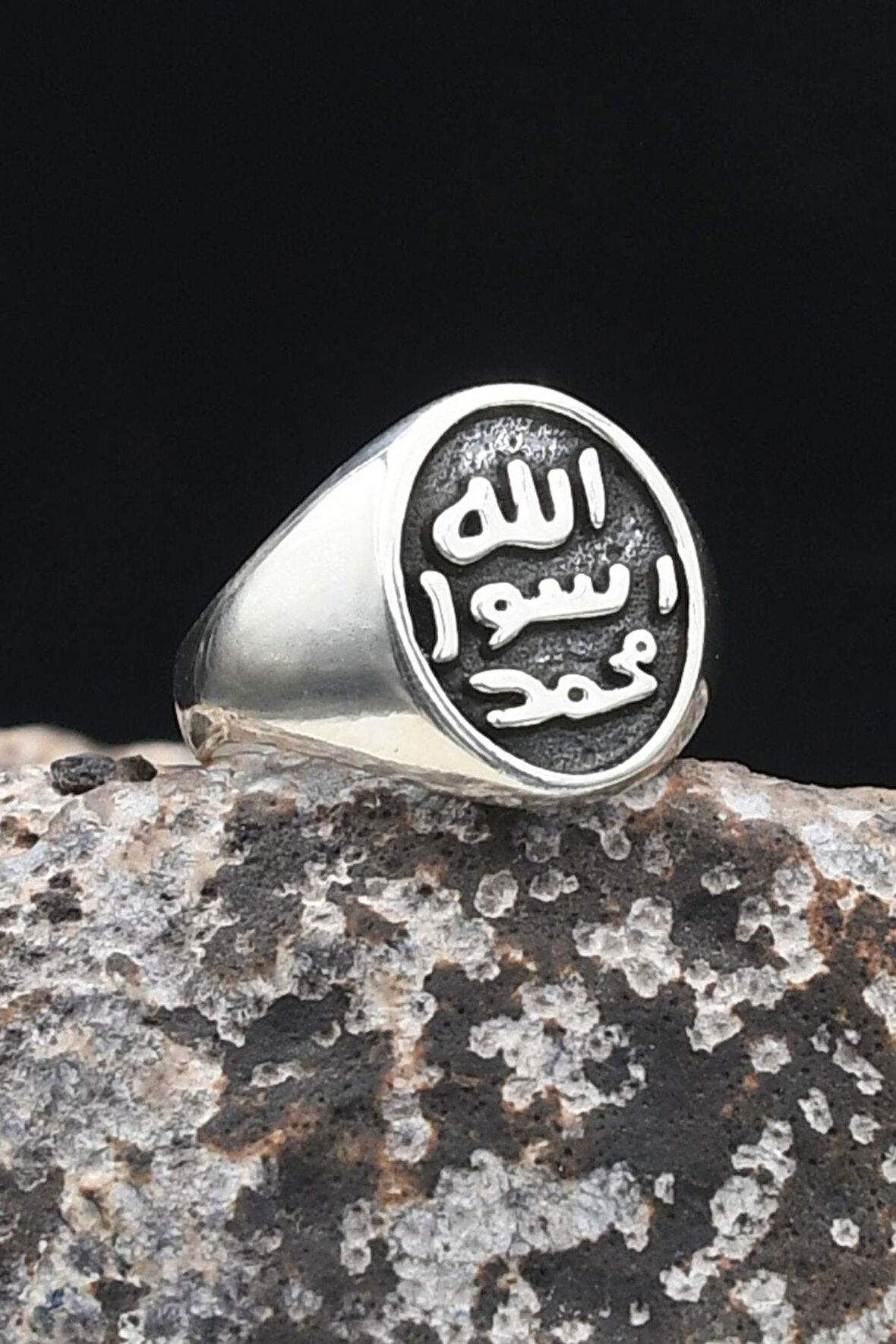 Mührü Şerif Sade Kasa 925 Ayar Gümüş Erkek Yüzüğü 902343