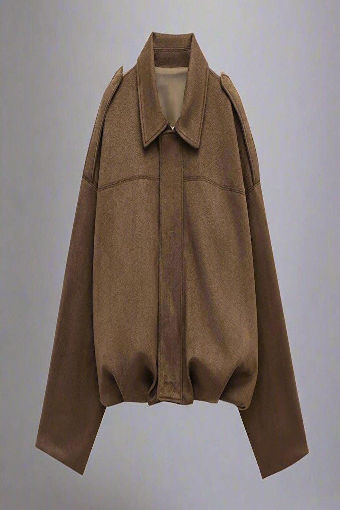 PRİFALDİ SÜET GÖRÜNÜMLÜ BOMBER CEKET