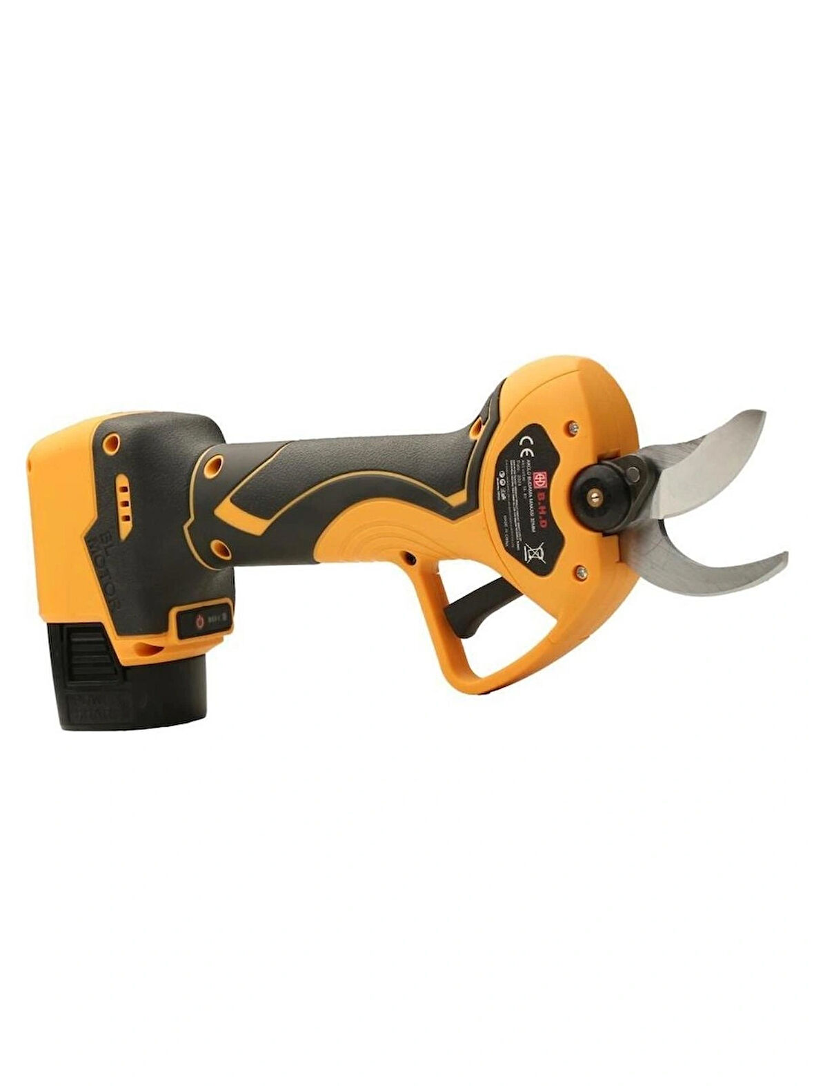 BHD 32 mm Dal Budama Makası Akülü 3 Bataryalı Sarı PRT-029