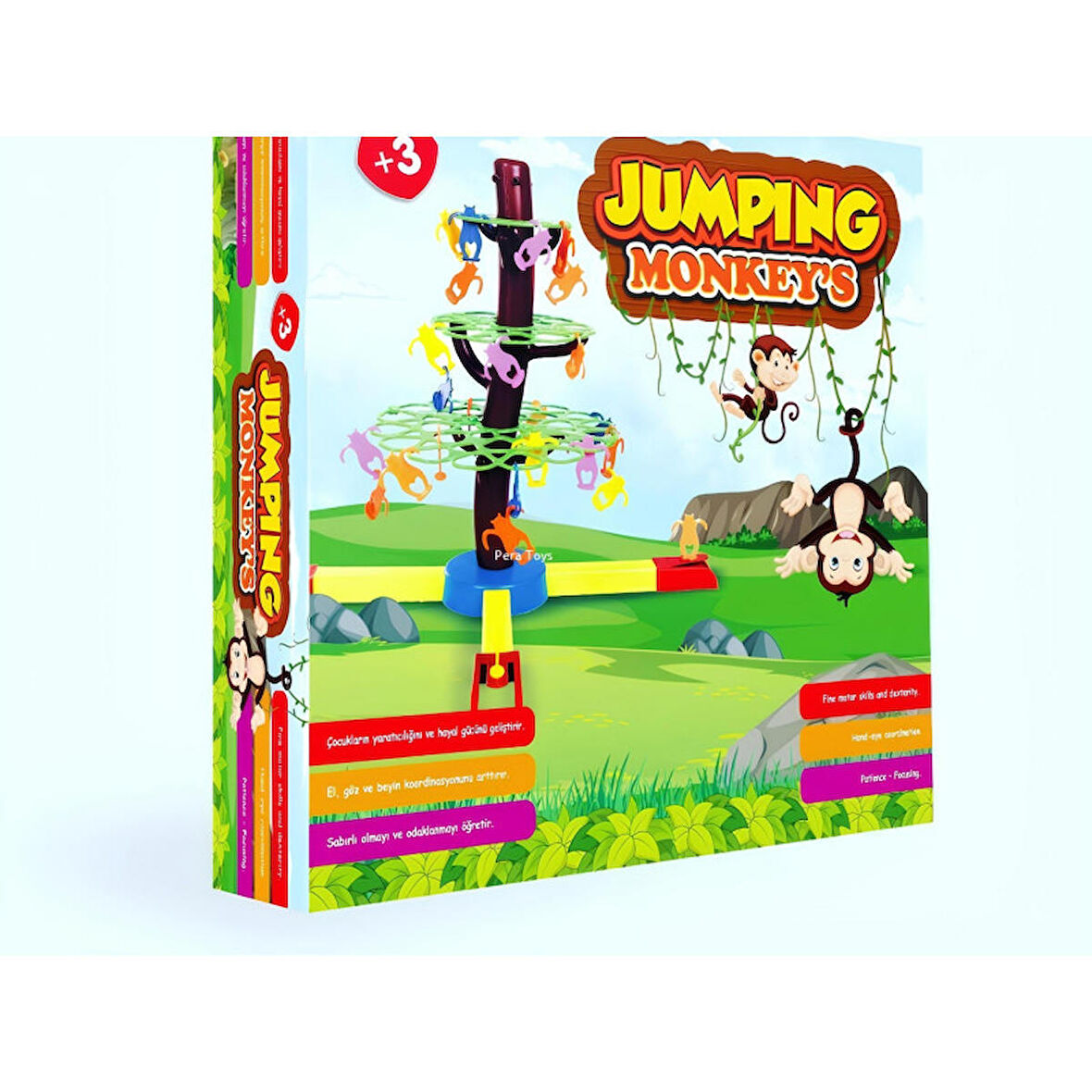 PERA TOYS JUMPİNG MONKEYS