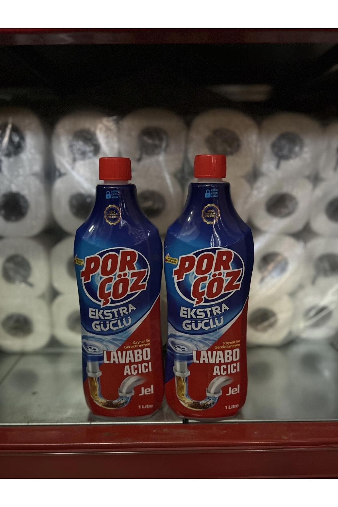 PORÇÖZ Lavabo Açıcı Jel 1 Ltx2