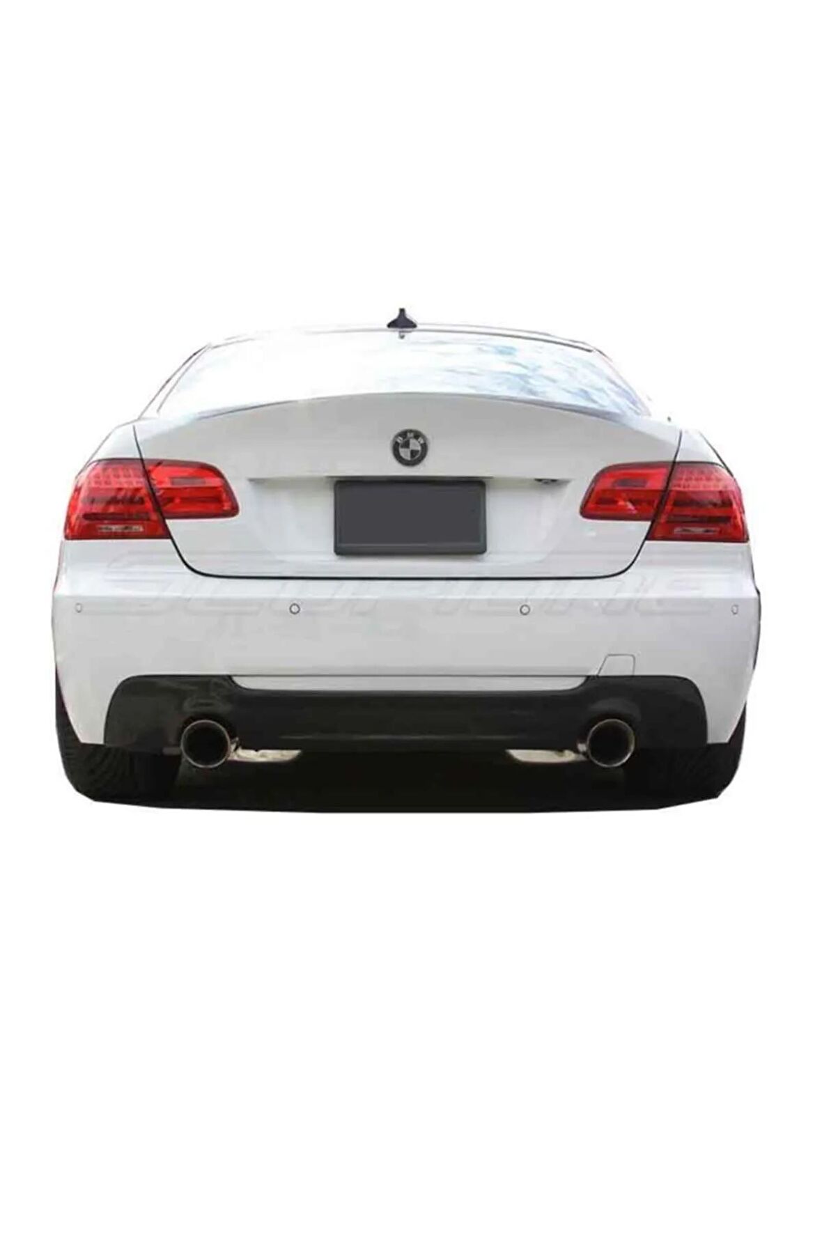 Bmw 3 Serisi E92 E93 3,35 Arka Tampon Eki - Difüzör (plastik)