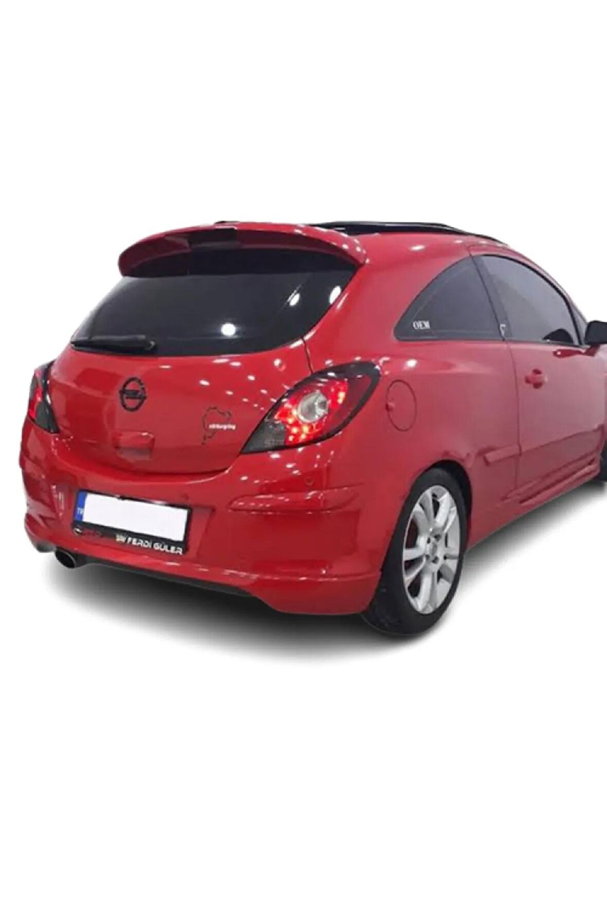 Corsa D (2007 - 2014) Uyumlu  Arka Ek (plastik)