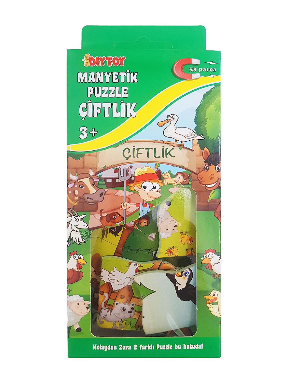 Diytoy Manyetik Çiftlik Eğitici Oyuncak Magnet