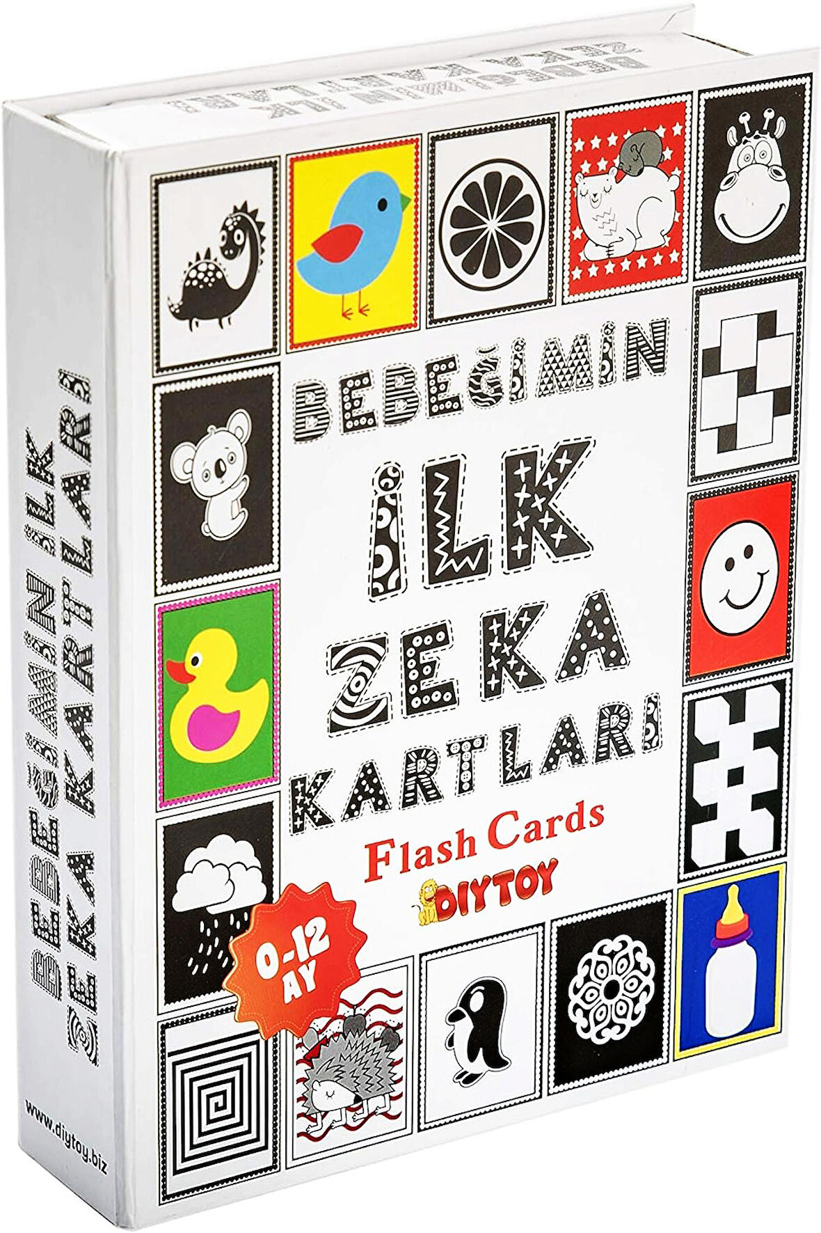 Diytoy Flash Cards Bebeğimin İlk Zeka Kartları Eğitici Oyun