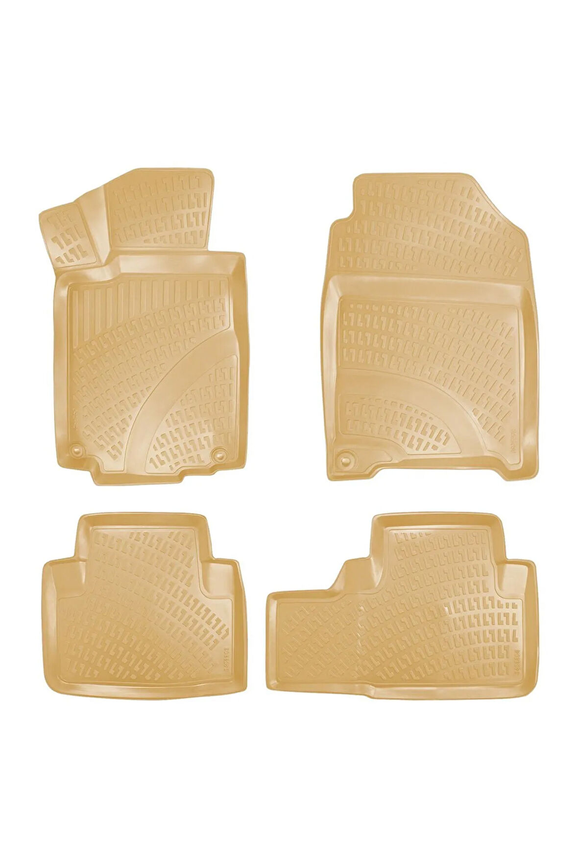 Honda CR-V 2020 Araca Özel Tasarım 3D Havuzlu Bej Paspas