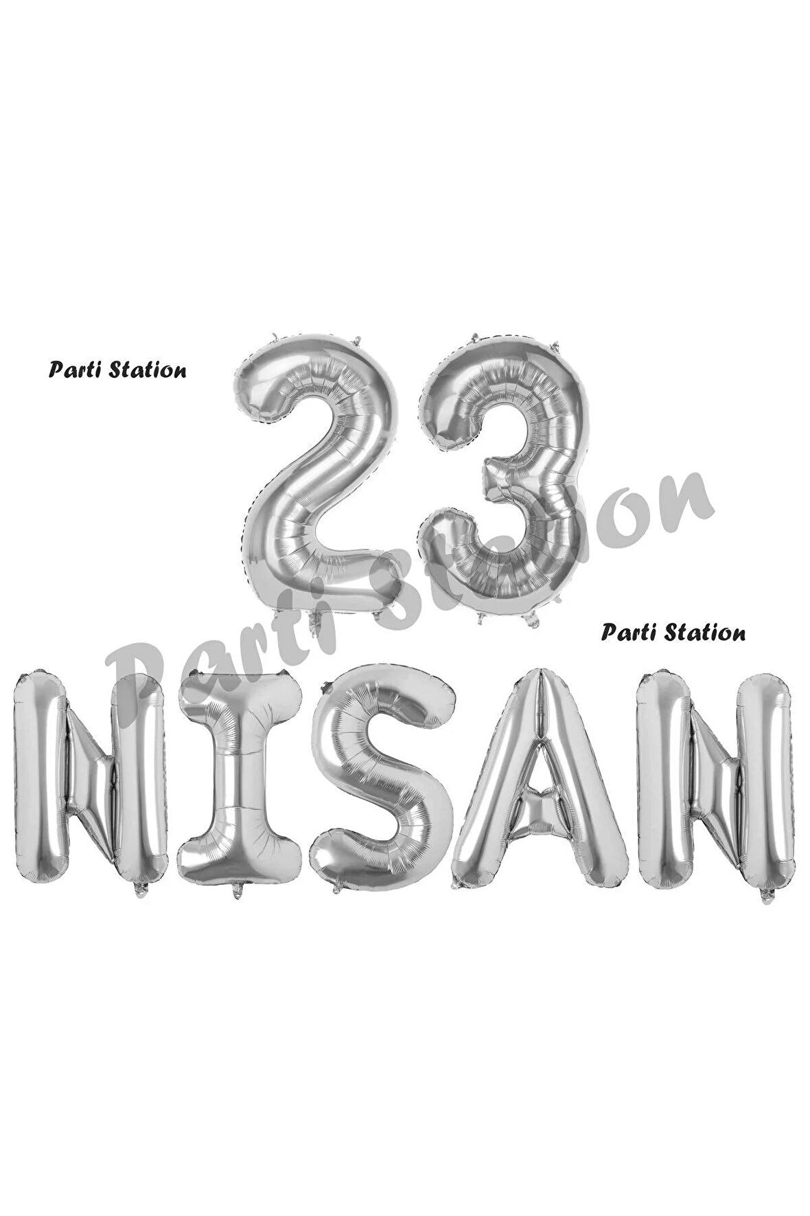 23 Nisan Balon Set Türk Bayrağı Balon 23 Nisan Süsleme Malzeme 23 Nisan Parti Seti 2