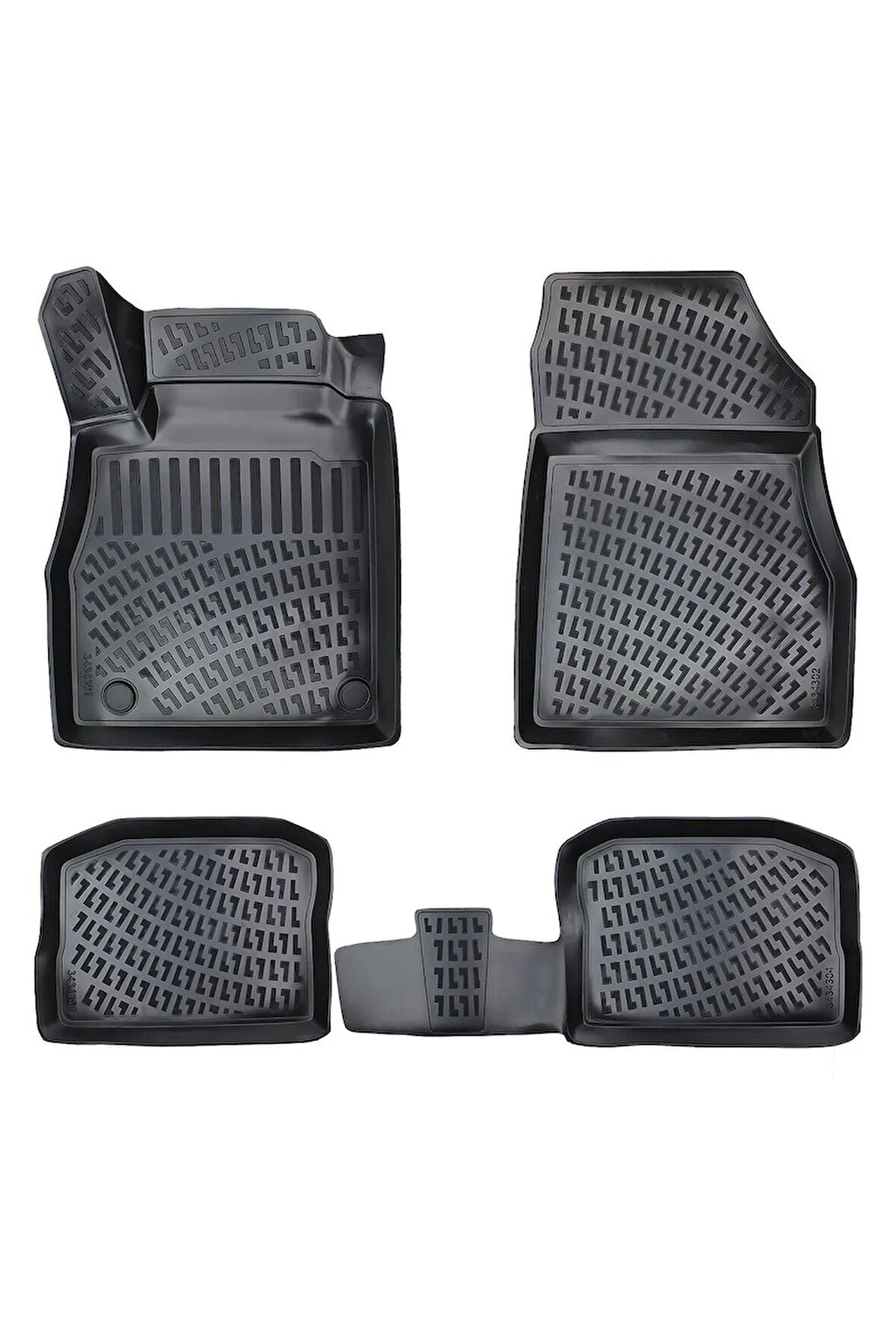 Nissan Micra 2022 Araca Özel Tasarım 3D Havuzlu Paspas