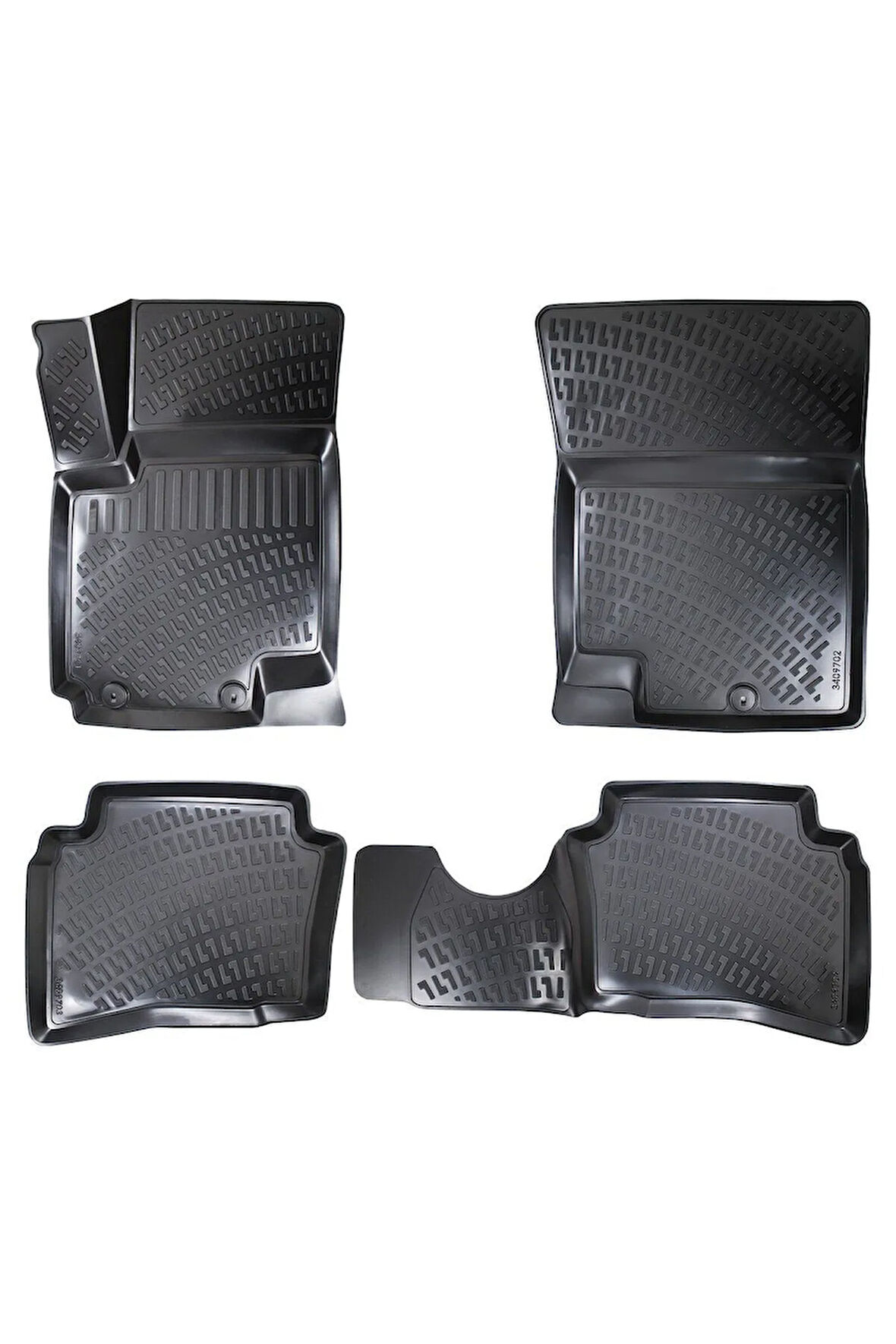 Kia Soul 2013 Araca Özel Tasarım 3D Havuzlu Paspas