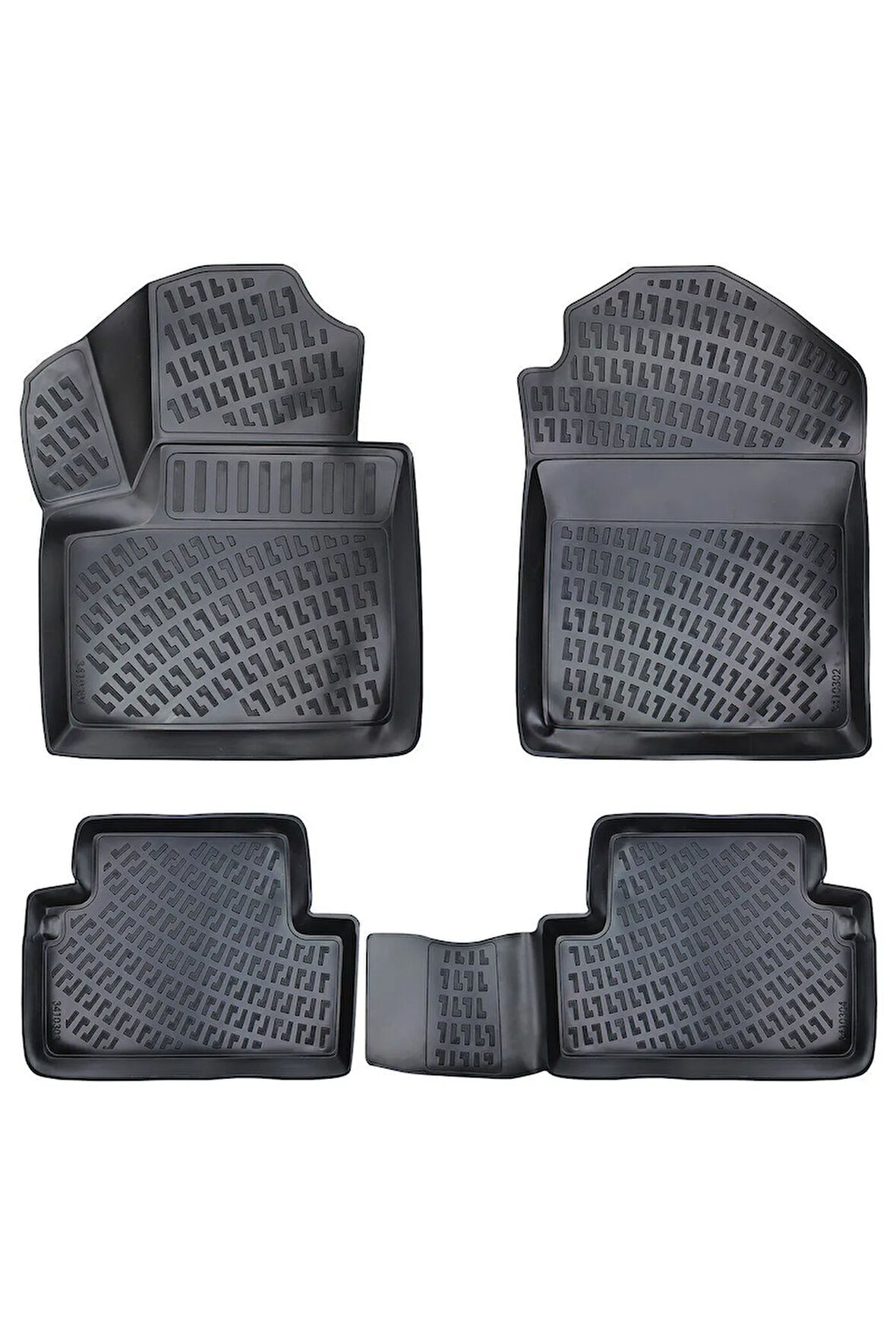 Ford Connect 2003 Araca Özel Tasarım 3D Havuzlu Paspas