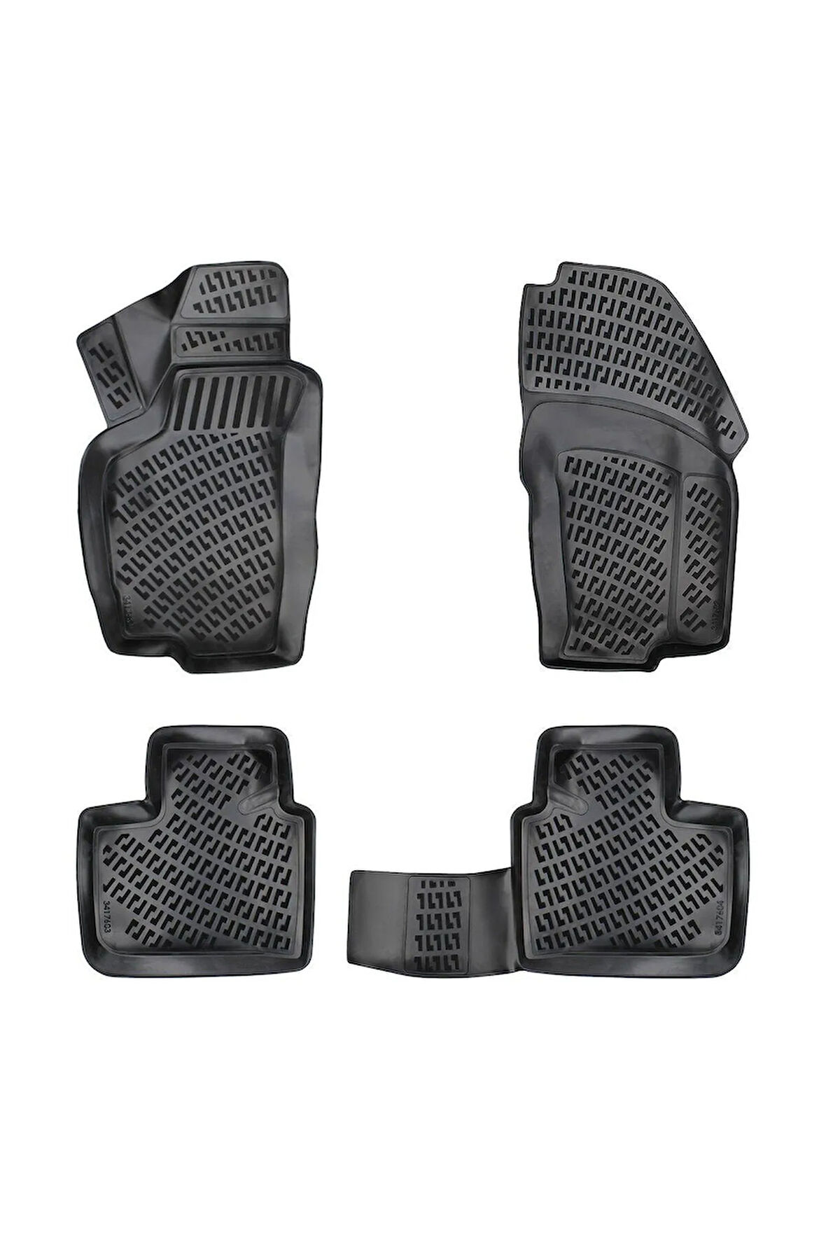 Fiat Marea 2001 Araca Özel Tasarım 3D Havuzlu Paspas