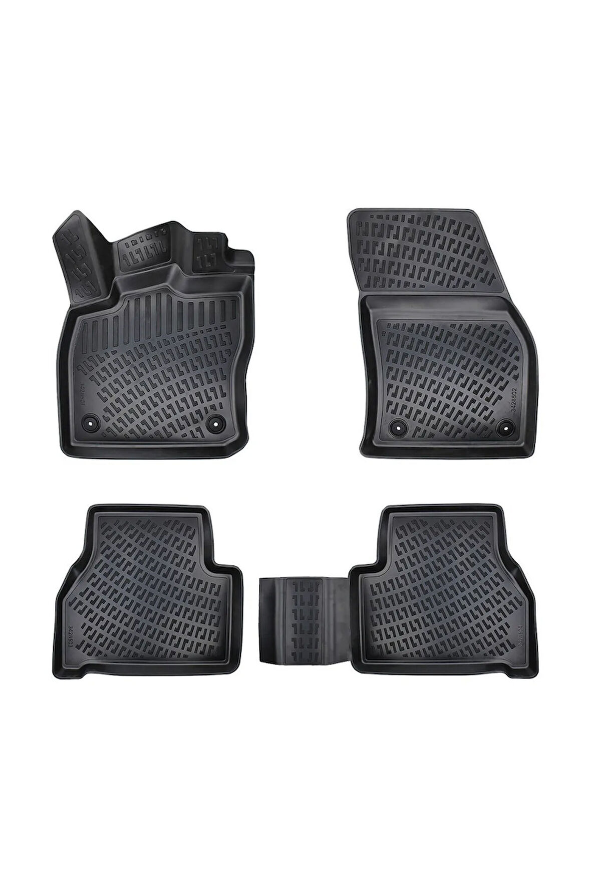 Ford Connect 2023 Araca Özel Tasarım 3D Havuzlu Paspas