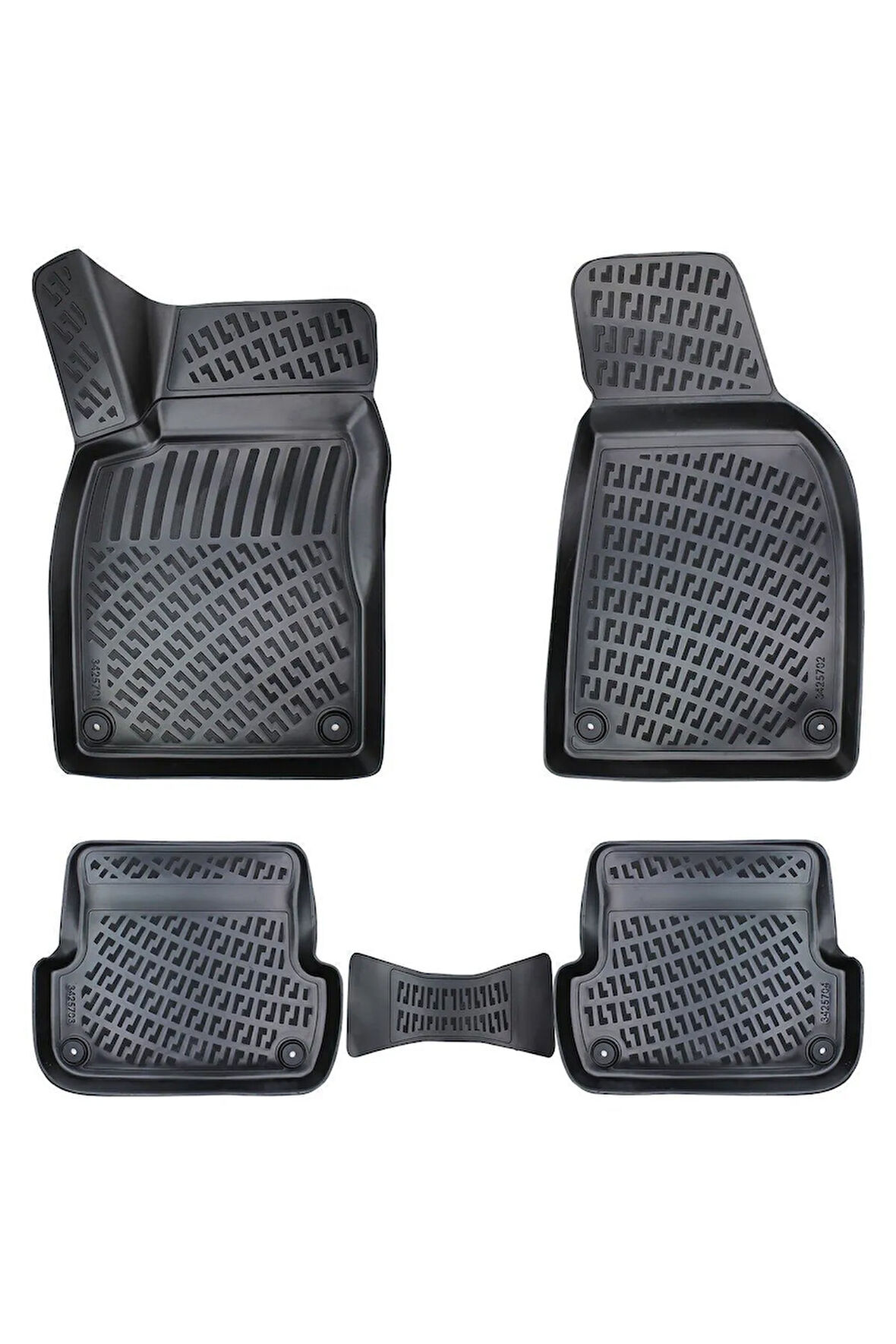 Audi A4 B7 2008 Araca Özel Tasarım 3D Havuzlu Paspas