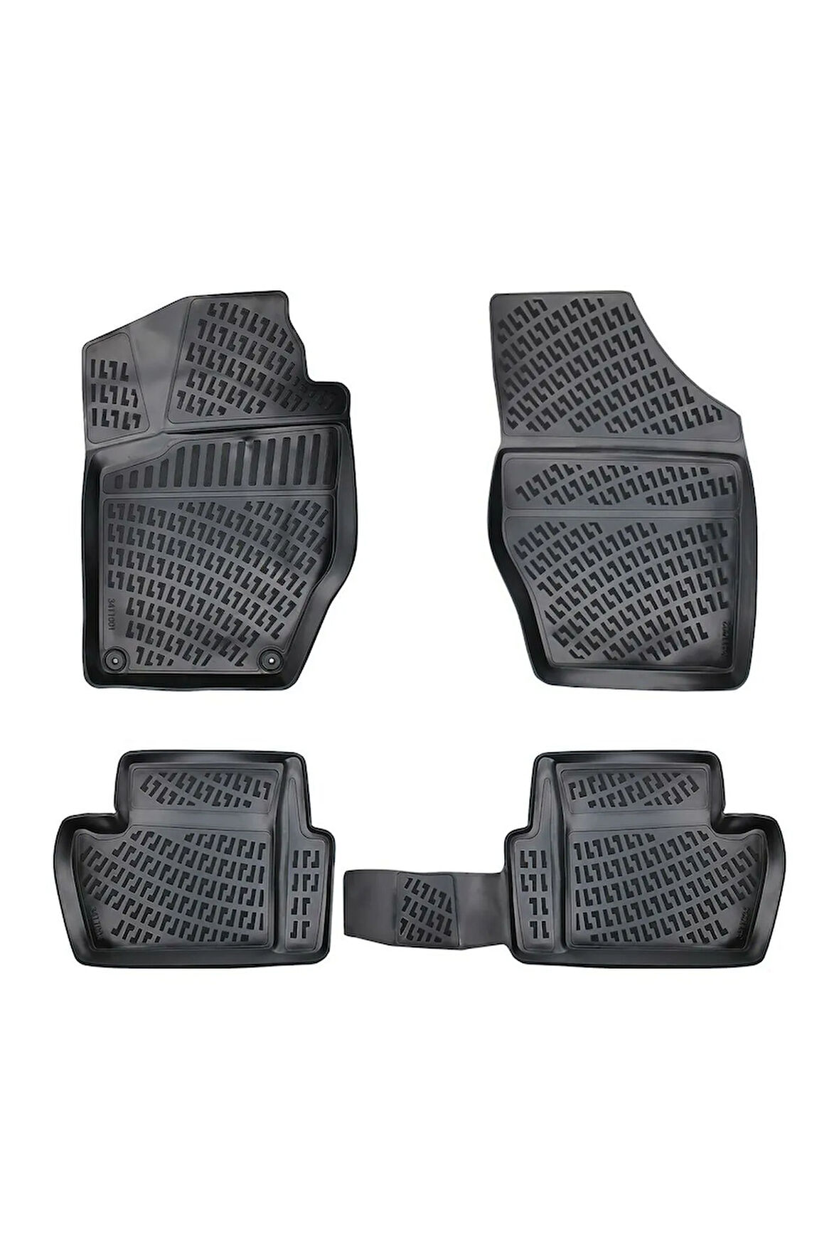 DS 4 Crossback 2015 Araca Özel Tasarım 3D Havuzlu Paspas