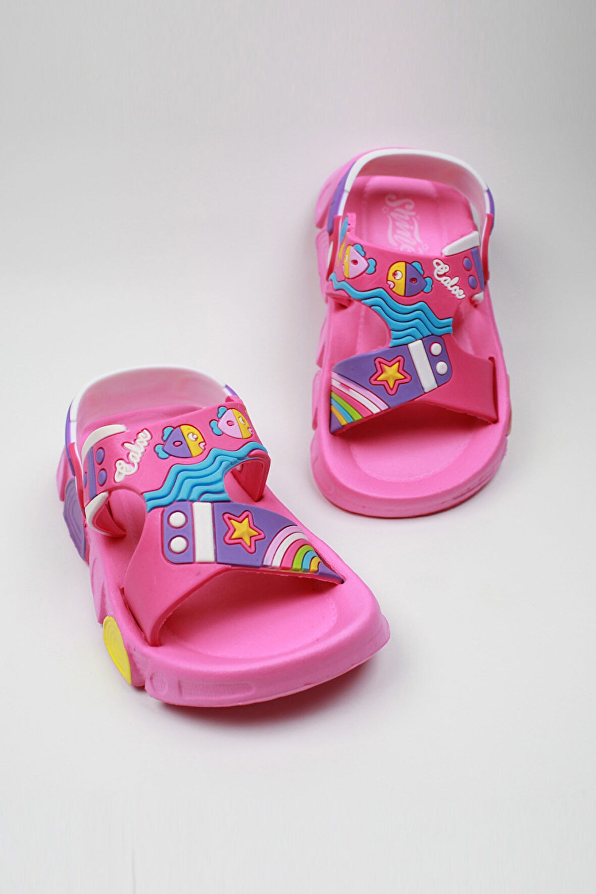 Günlük Unisex Çocuk Sandalet Esnek Kaymaz Taban Yazlık Ev Okul Kreş Ayakkabı PS940-PS955