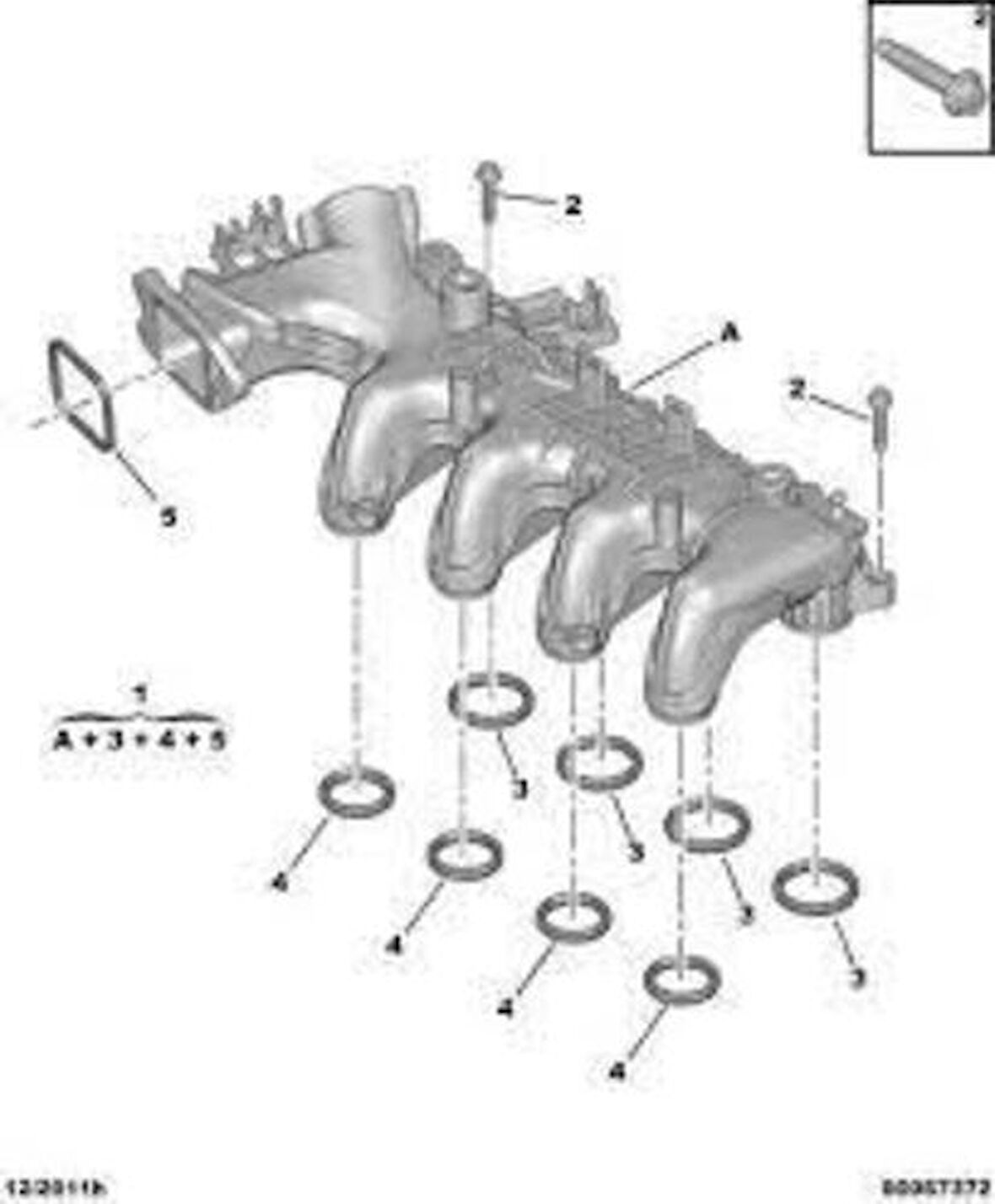 Peugeot Orjinal 0348.S5 Emme Manifold Contası 0348.S5