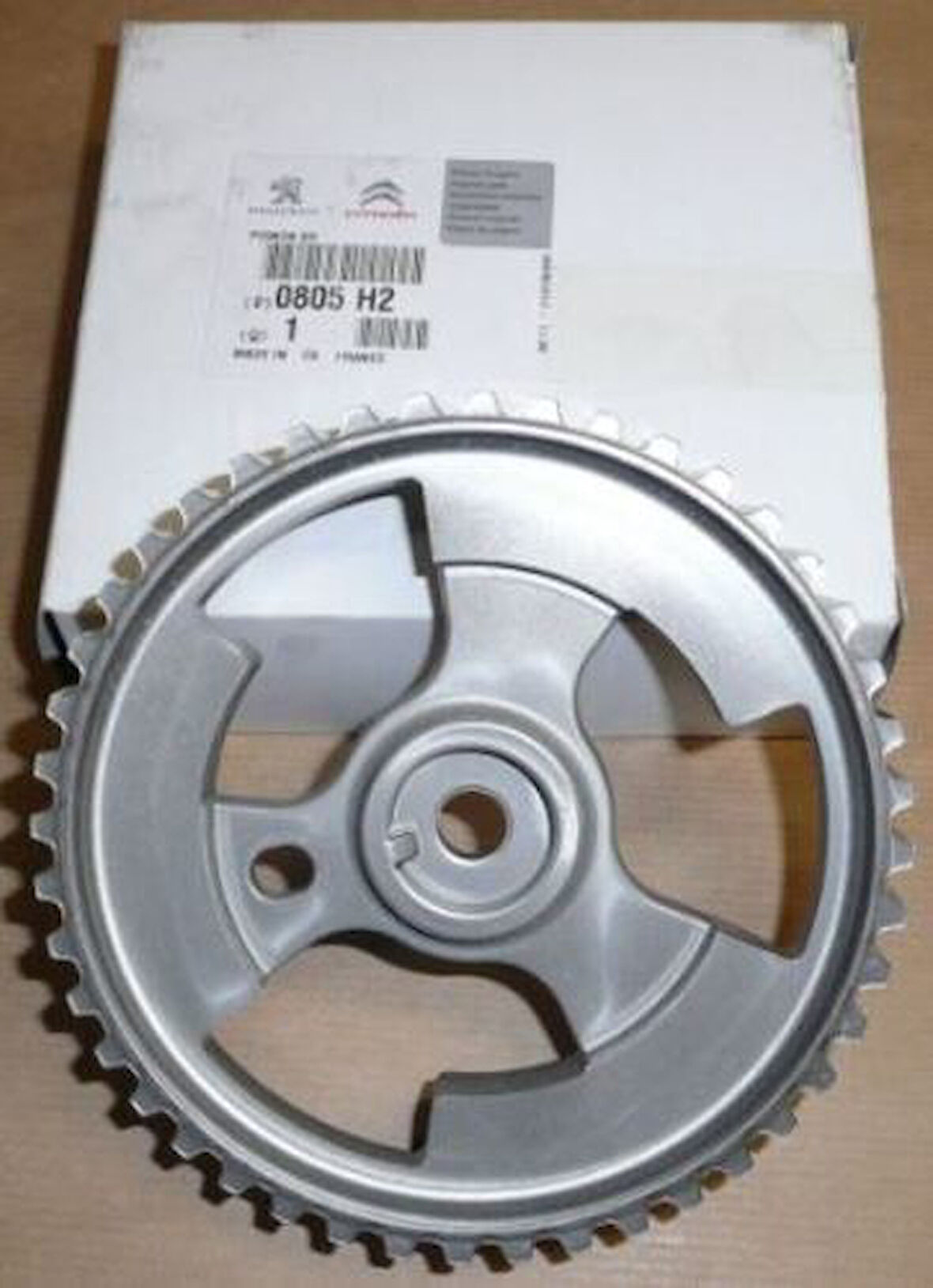 Peugeot Orjınal 0805.H2 Eksantrik Mıl Dişlisi 206-207-208-308 I-Iı-407-508-2008-3008-5008-Partner-Bipper-Expert-Berlıngo-C-Elysee-C1-C2-C3-C4-C5-Ds3-Ds5-Jumpy-Nemo 1.6Hdı Dv5