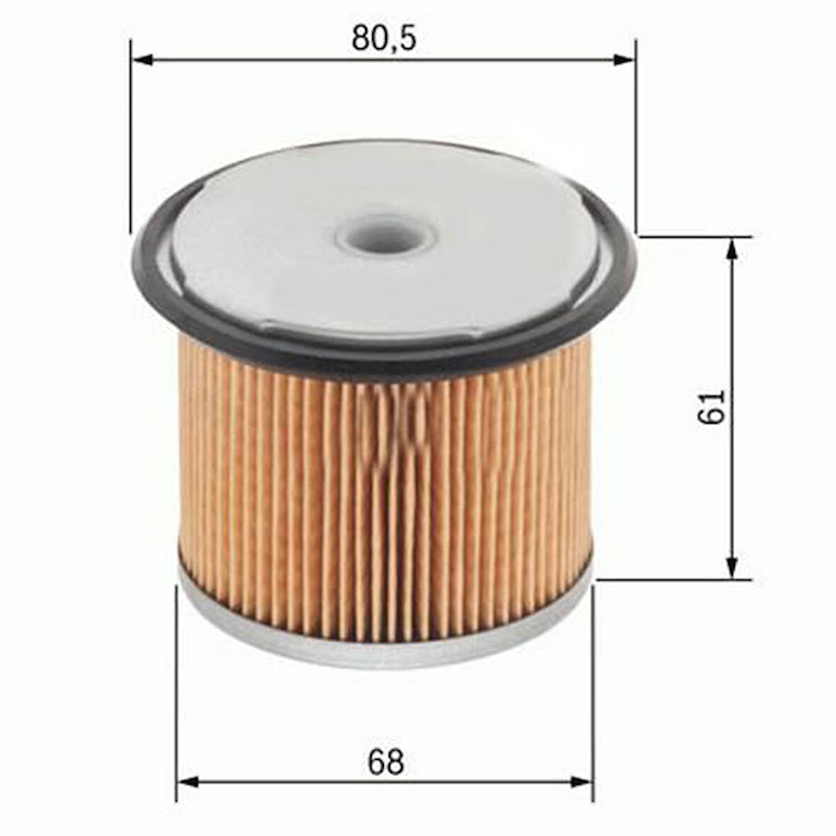 Peugeot Orjınal 1606451188 Yakıt Filtresi Dızel Partner-Berıngo-Expert-Scudo 1.9D-P306-P406-Xsara-Zx-Xantıa