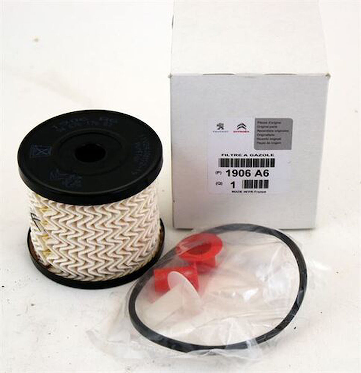 Peugeot Orjınal 1906.A6 Mazot Filtresi Expert-P406-C5-Jumpy-Partner Iı-Berlıngo Iı-Xsara Pıcasso-Xsara Iı-C4 Dw10Td (2.0Hdı 8V) Scudo 2.0Jtd P607-C5 Iı-807-C8-P406-C6 Dw10Ated4 (2.0Hdı 16V) Dw12Ted4 (2.2Hdı 16V)