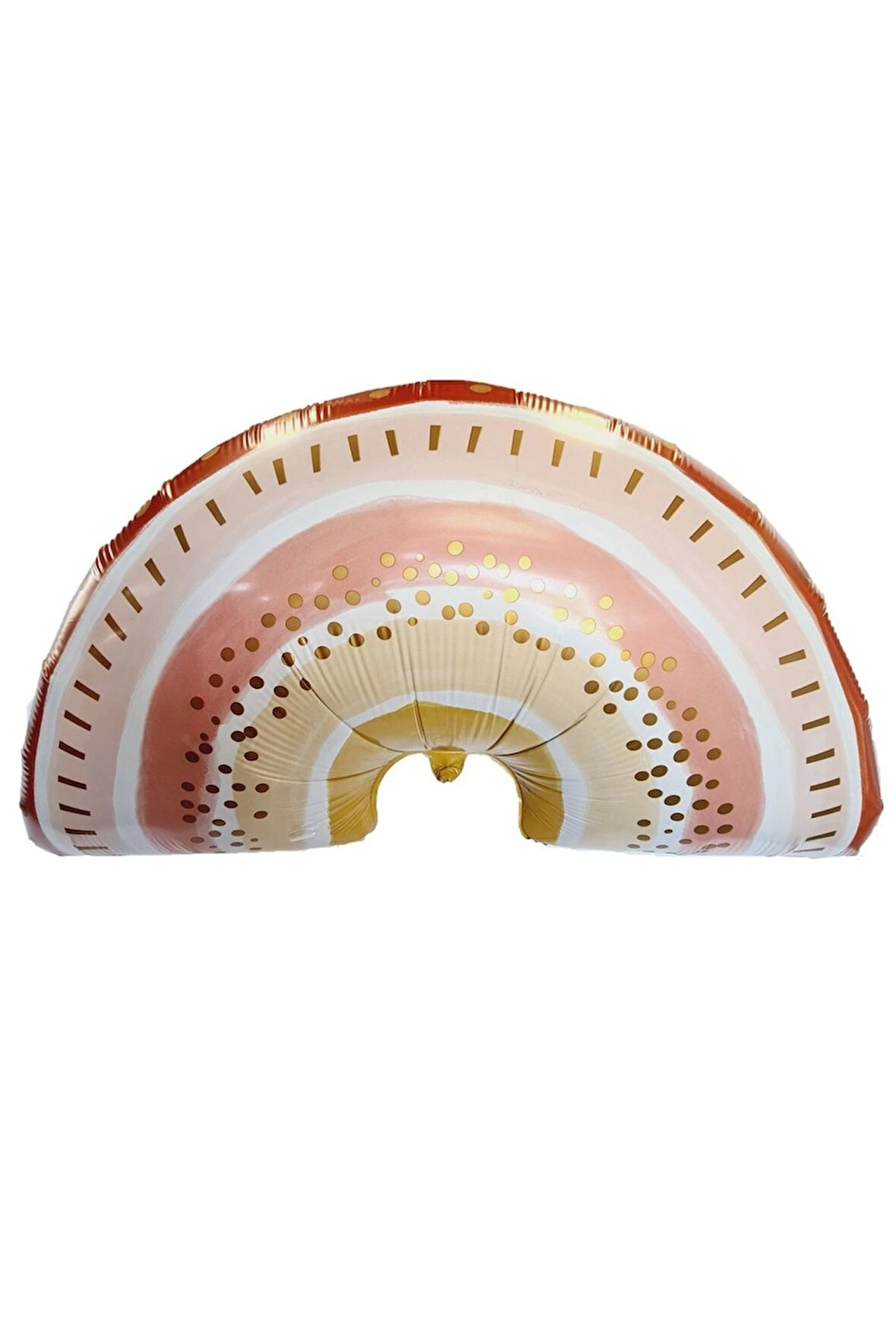 Bohem Gökkuşağı 3 Yaş Balon Set Boho Rainbow ve Krem Rakam Balon Konsept Doğum Günü Parti Set