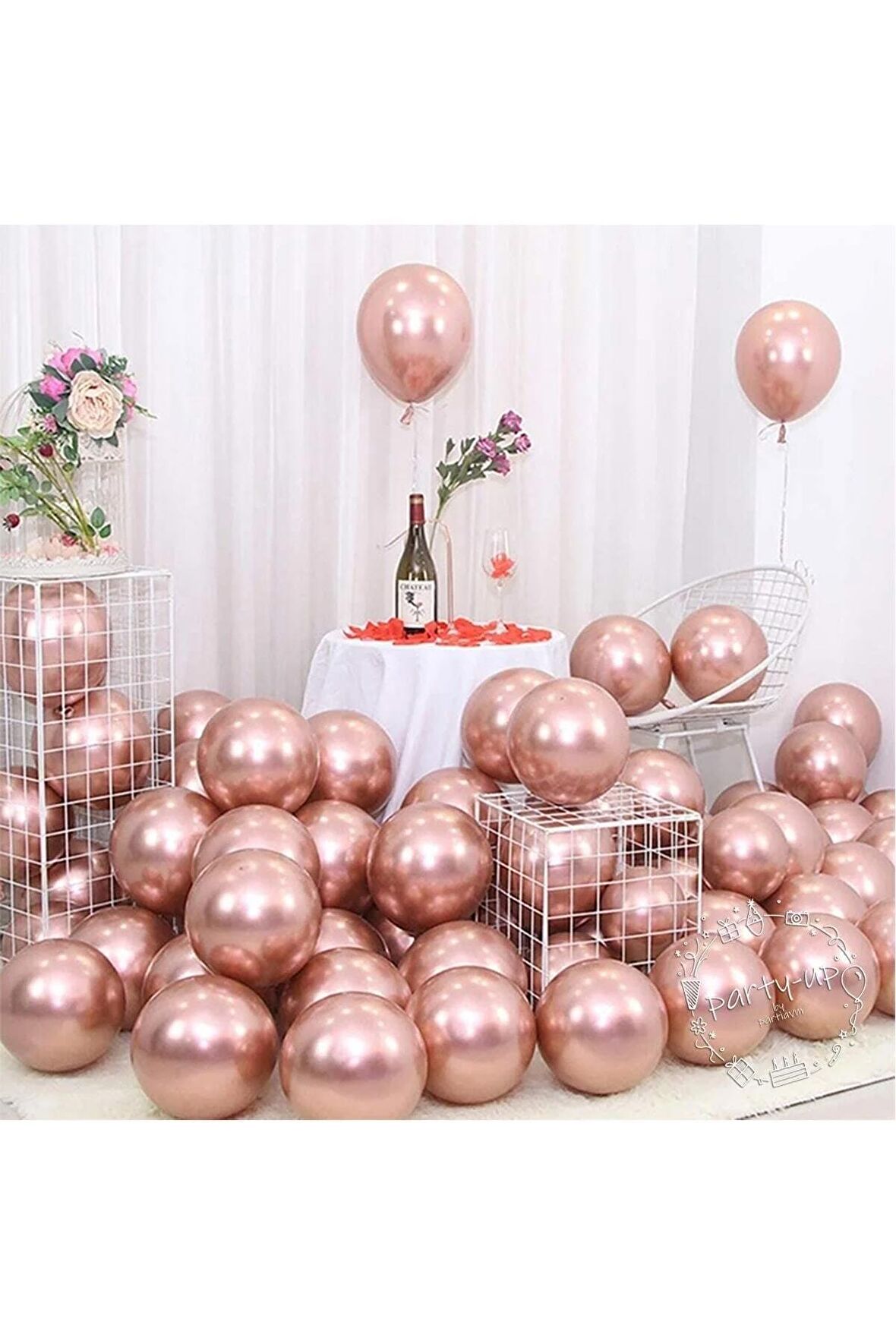 Rose Gold Krom Balon