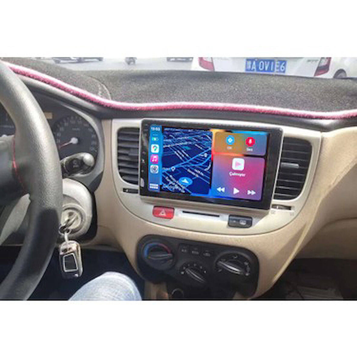KİA RİO 2006-2011 MULTİMEDYA CARPLAY EKRAN SETİ 2 GB RAM 32 HAFIZALI