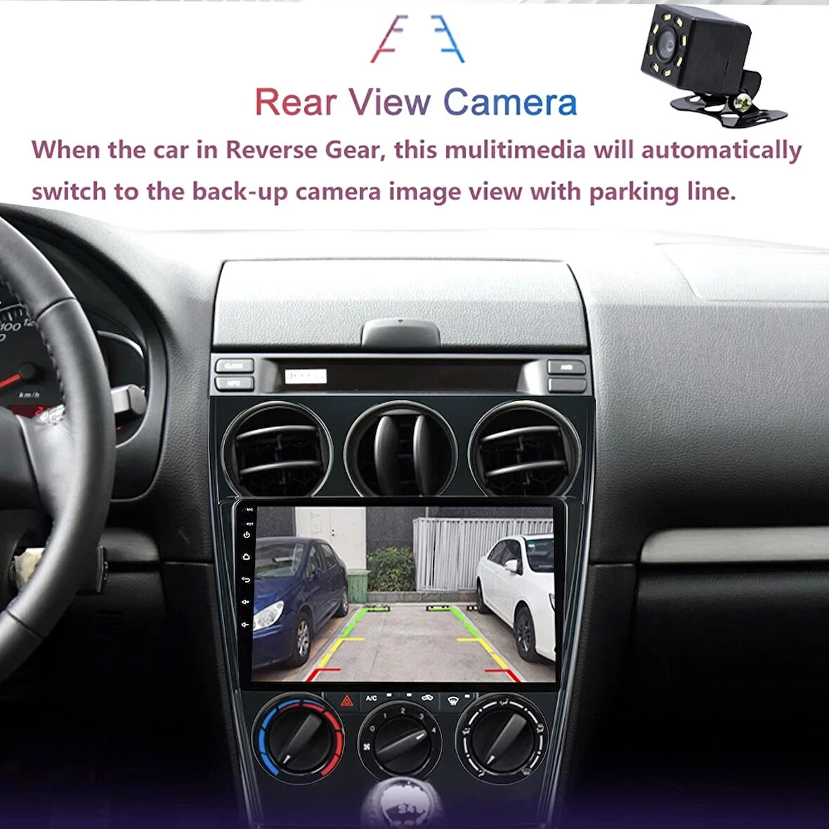 MAZDA 6 2004-2007 MULTİMEDYA CARPLAY EKRAN SETİ 2 GB RAM 32 HAFIZALI
