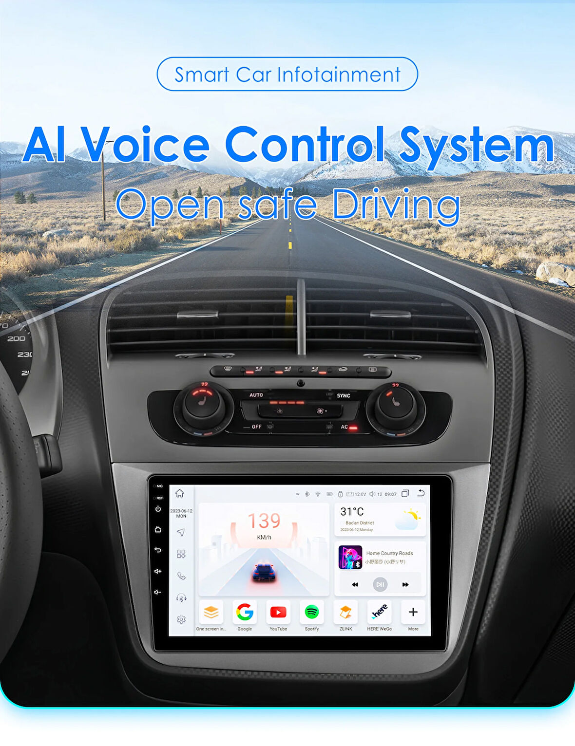 SEAT ALTEA 2004-2009 MULTİMEDYA CARPLAY EKRAN SETİ 2 GB RAM 32 HAFIZALI