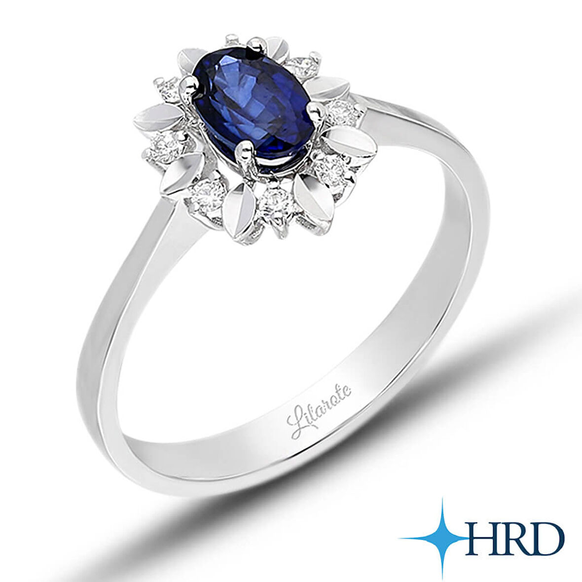 Safir Pırlanta Yüzük