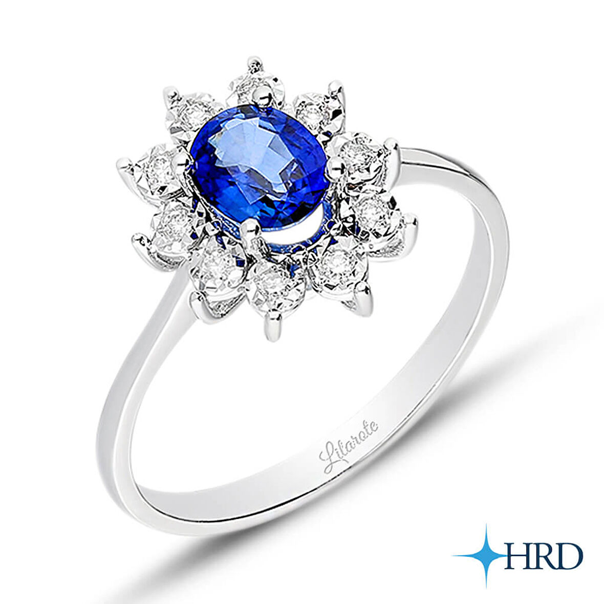 1.15 Ct Safir Pırlanta Yüzük