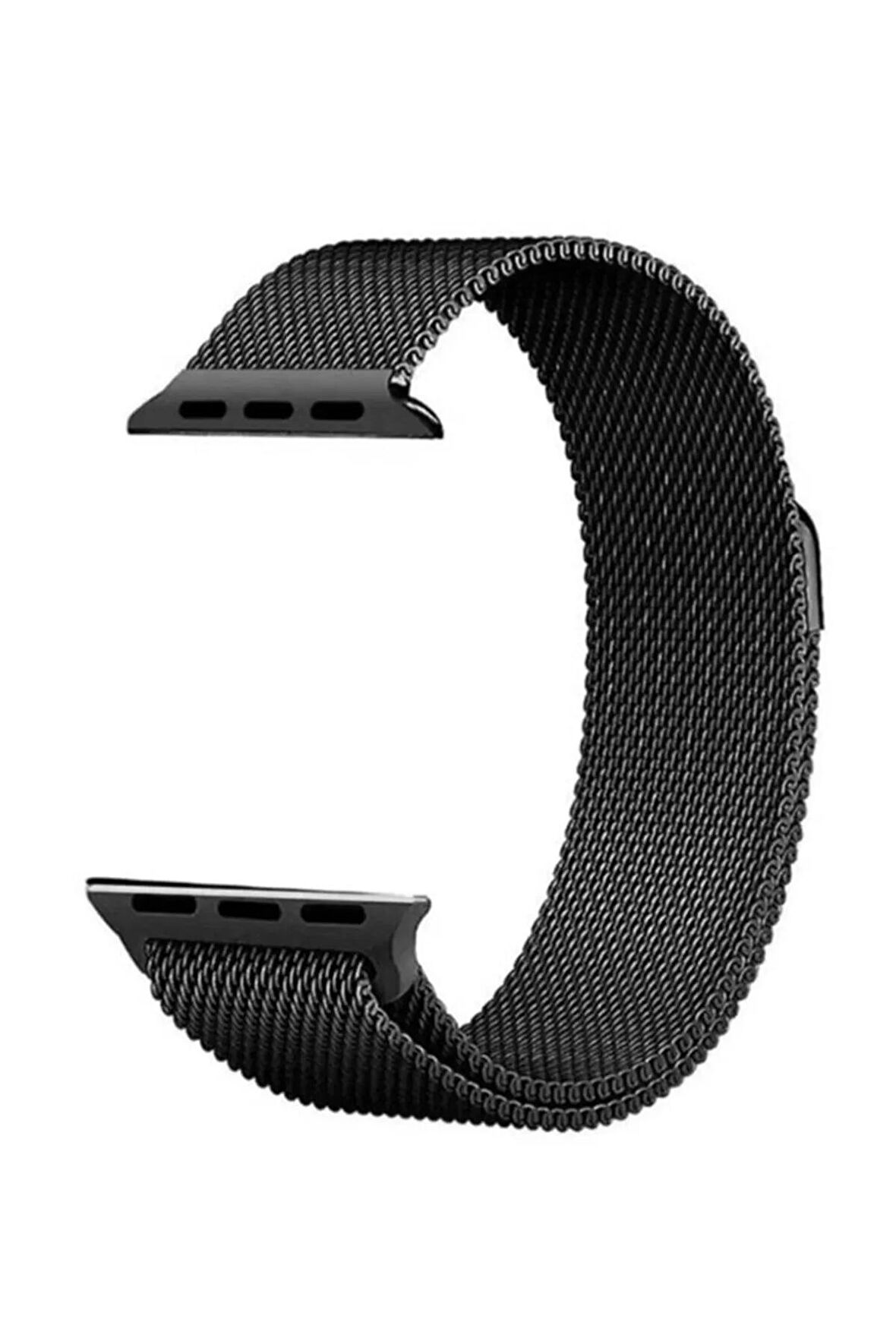 Apple Watch Uyumlu 42/ 44/45/ 49mm 1/2/3/4/5/6/se/7/8/9ultra-ultra2 Kordon Metal Loop Kordon