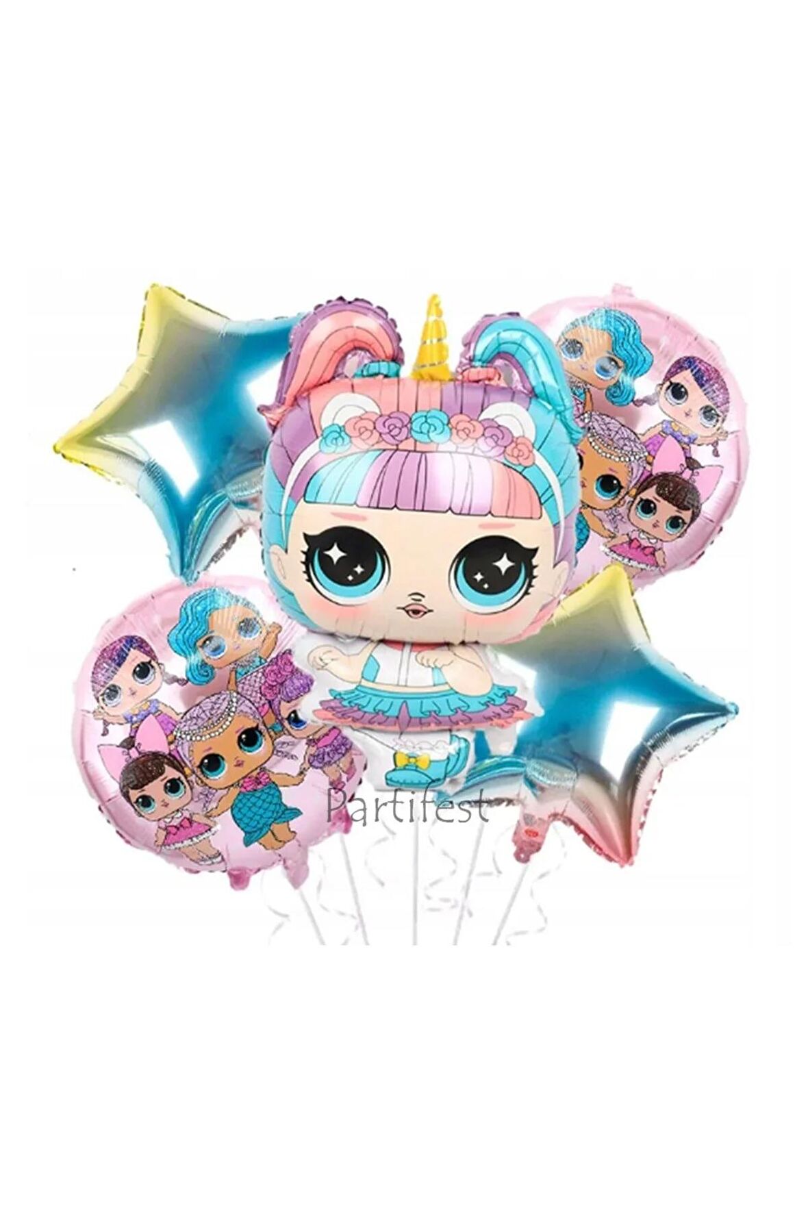 Lol Surprise Yaş Balon Seti Lol Bebek Balon Seti Lol Doğum Günü Parti Seti