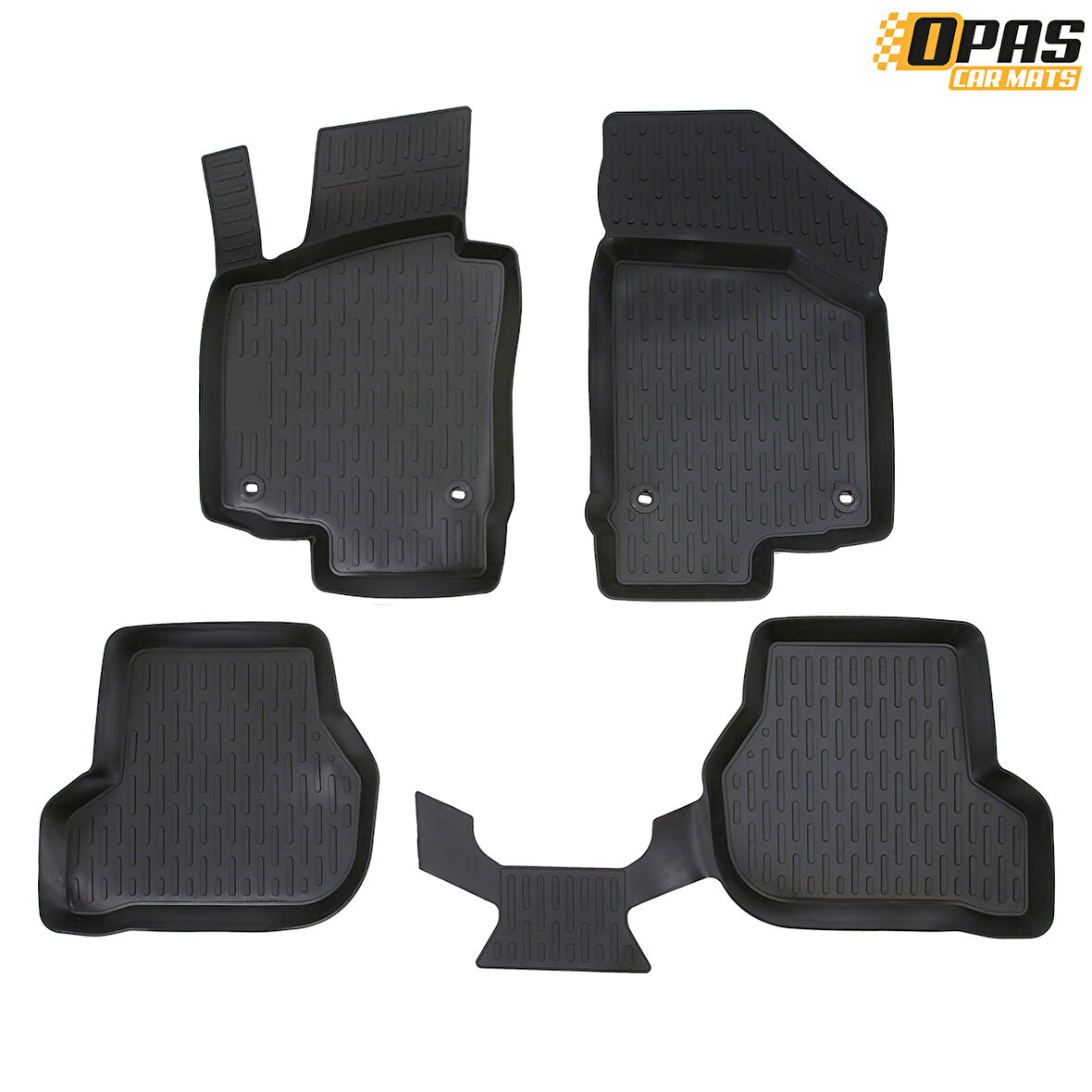 Volkswagen Golf 6 2009-2012 Arası 3D Havuzlu Oto Paspas