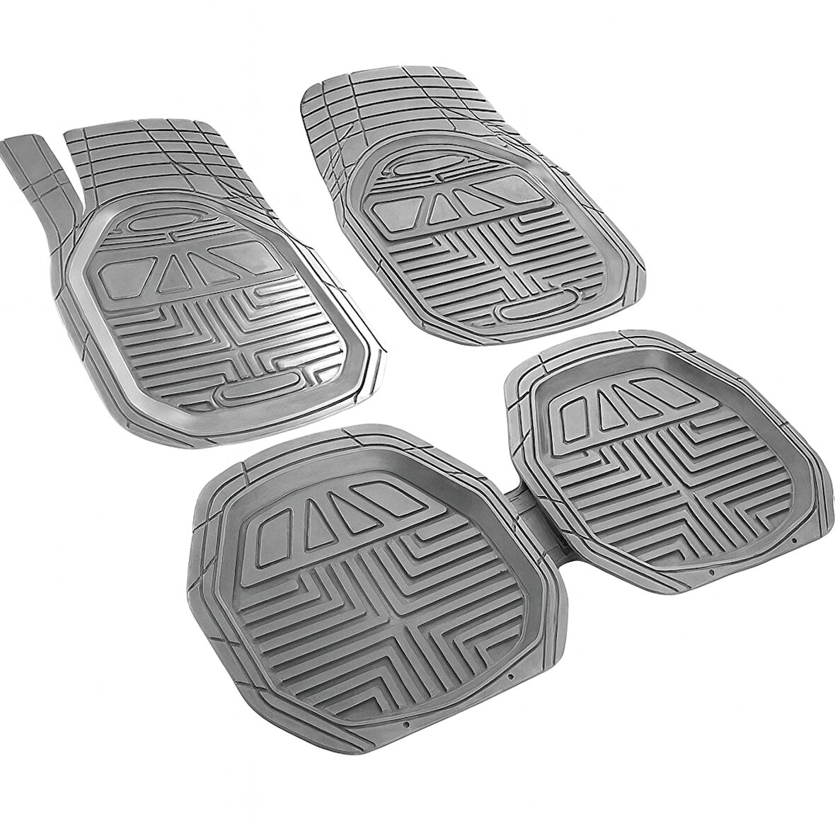 Promats Extra Plus Havuzlu Oto Araba Paspası Universal Gri