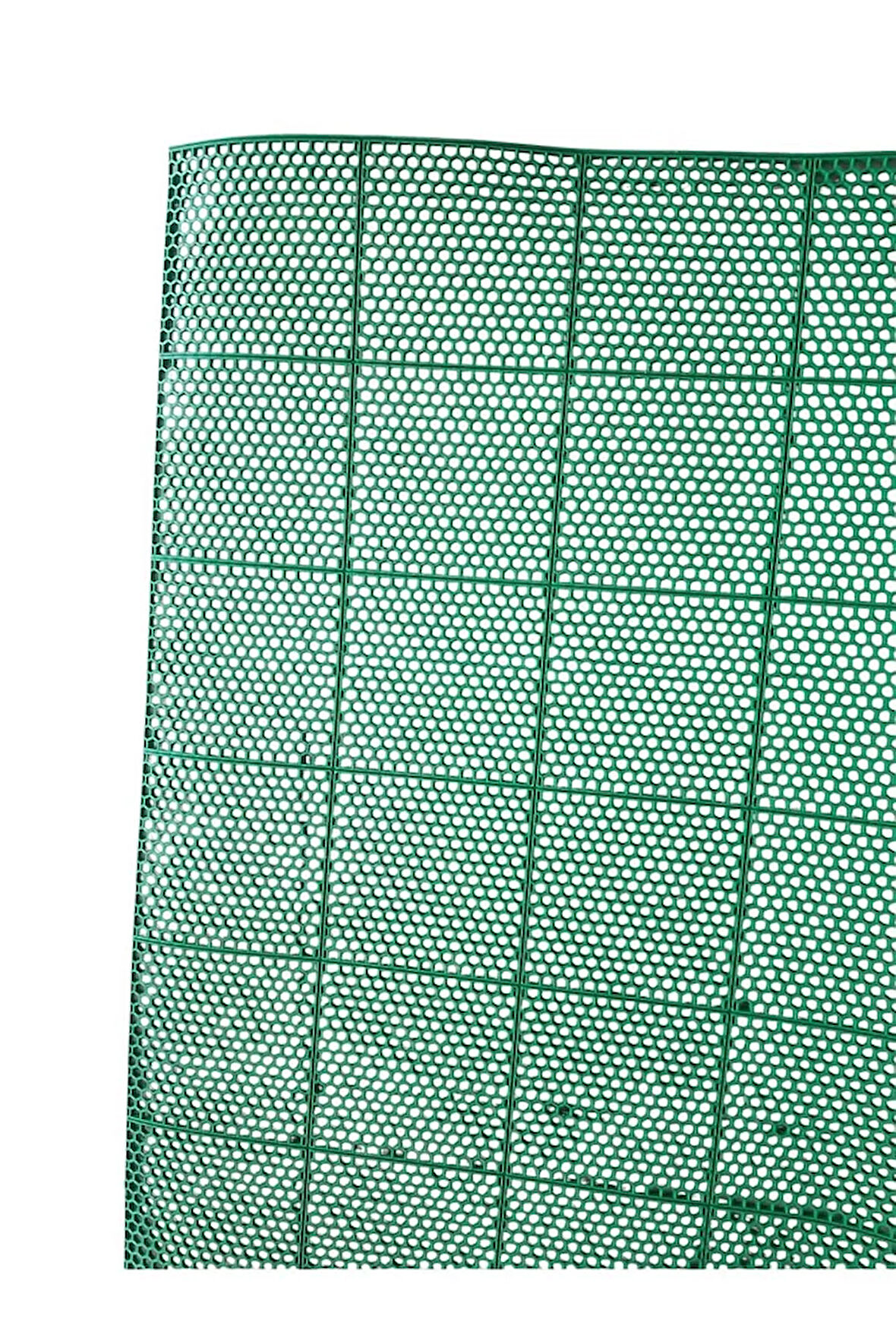 PVC KARE PASPAS 90 X 100 CM YEŞİL BANYO KAYMAZ YER ZEMİN MATI