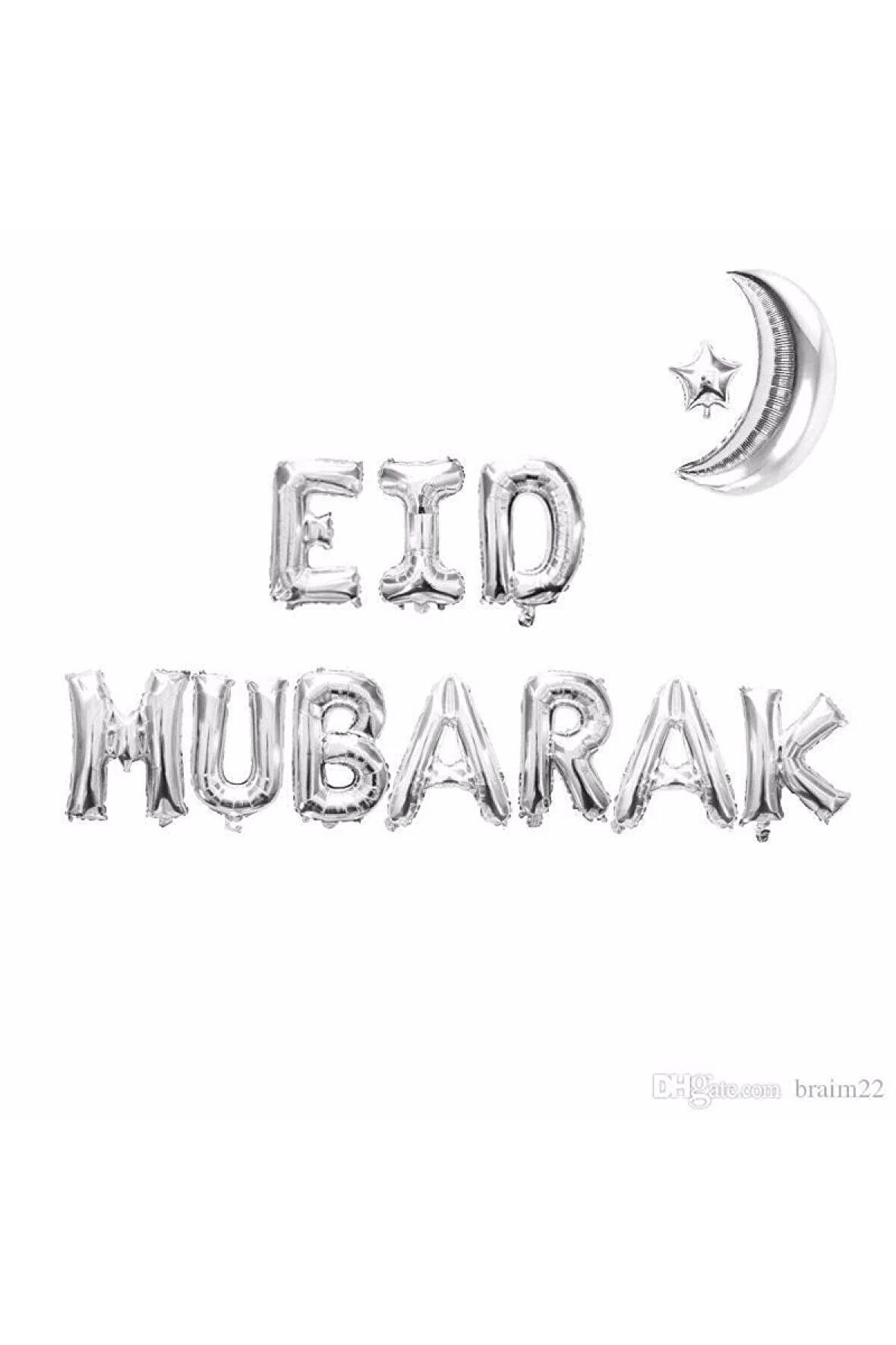 Ramazan Mubarak Balon Set Eid Mubarak Balon Set Ramazan Balon Seti