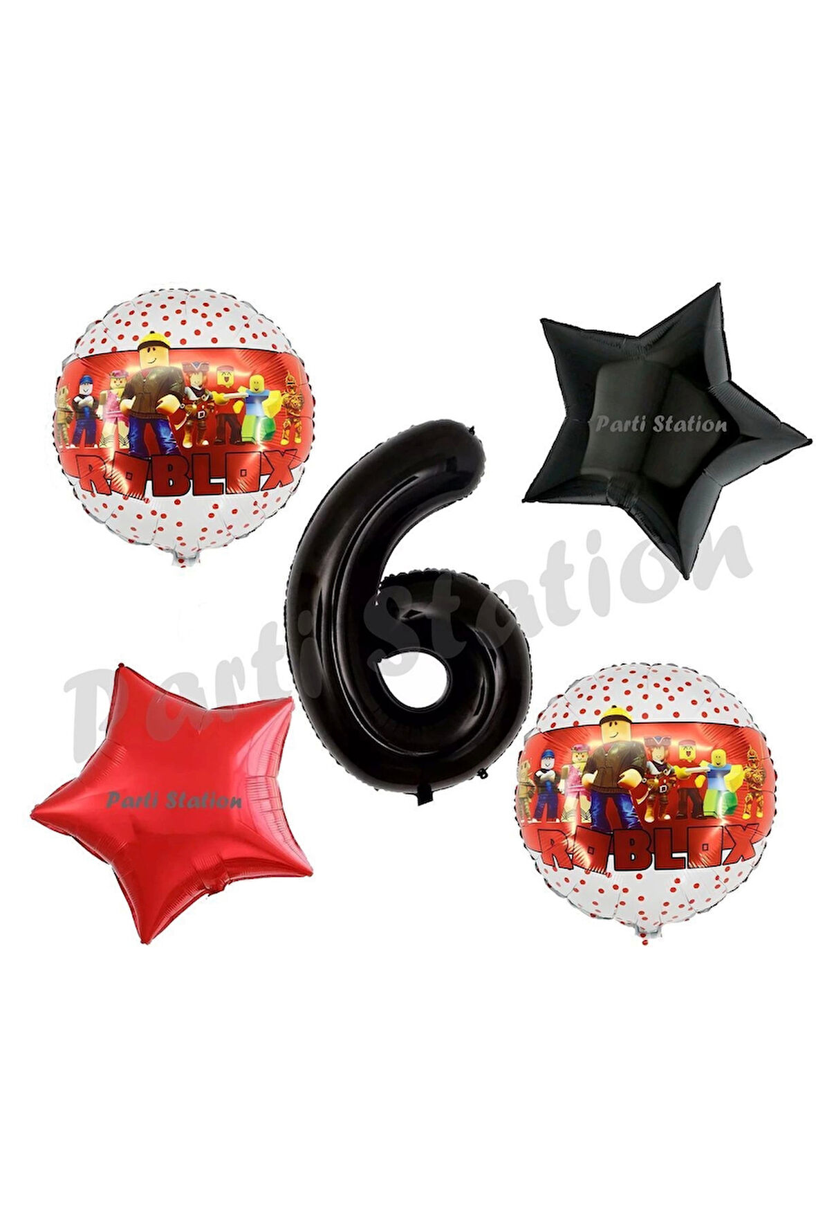 Roblox Oyun 4 Yaş Balon Set Roblox Balon Gamer Oyun Konsept Doğum Günü Parti Set